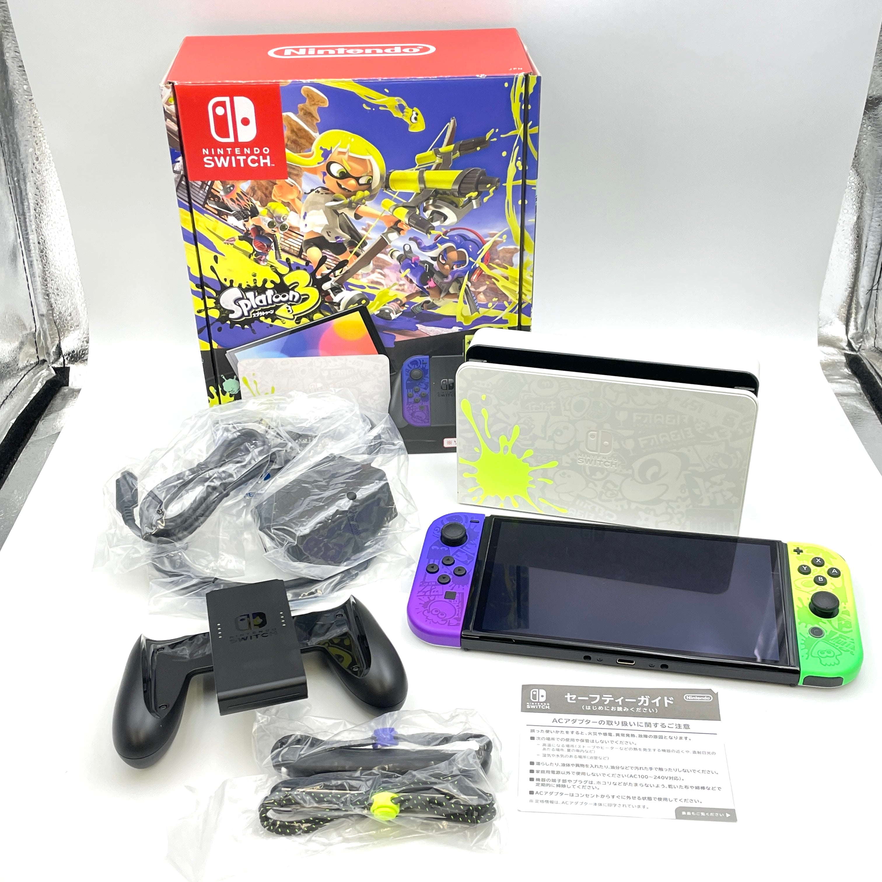 Nintendo Switch_(ニンテンドースイッチ)_スプラトゥーン3エディション _有機ELモデル HEG-S-KCAAA(JPN)_中古品