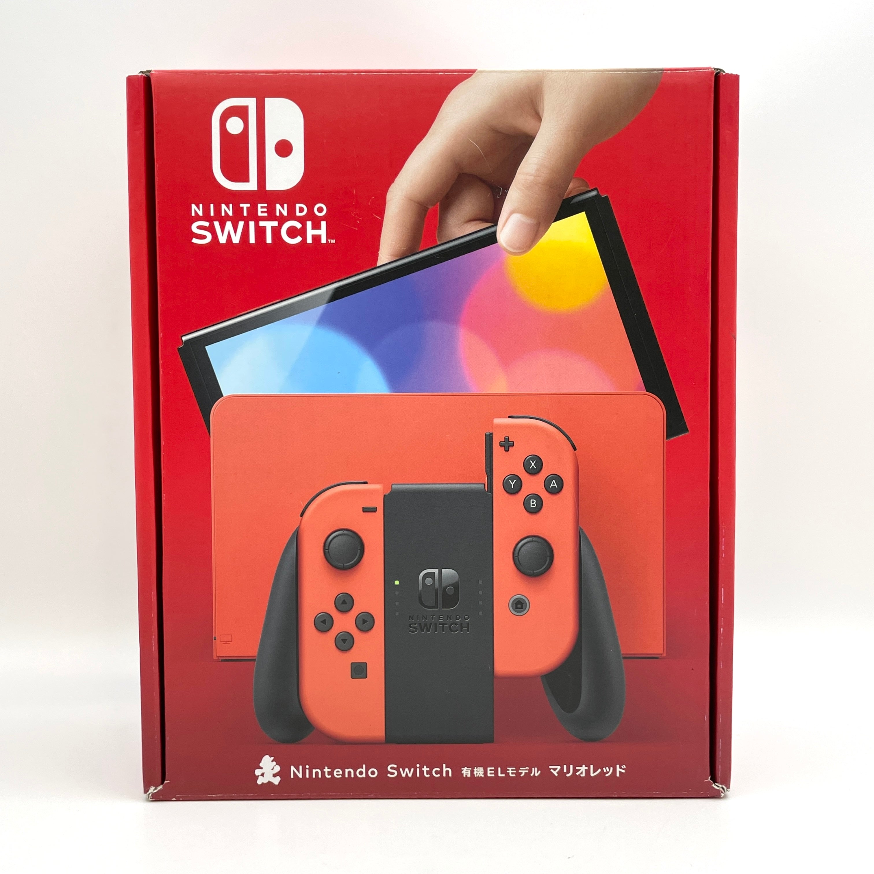 Nintendo Switch_(ニンテンドースイッチ)_マリオレッド_有機ELモデル HEG-S-RAAAA(JPN)_中古品