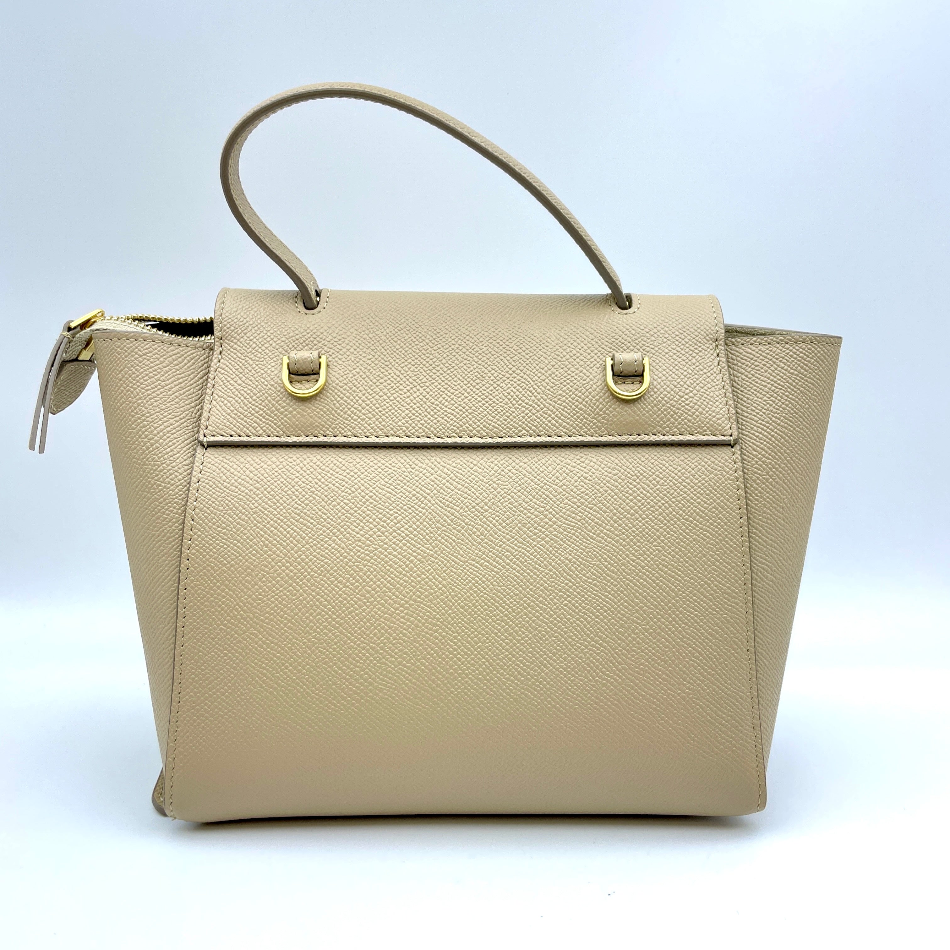 CELINE_(セリーヌ)_189003ZVA.18LT_ベルトバッグ ナノ_ライトトープ_中古品