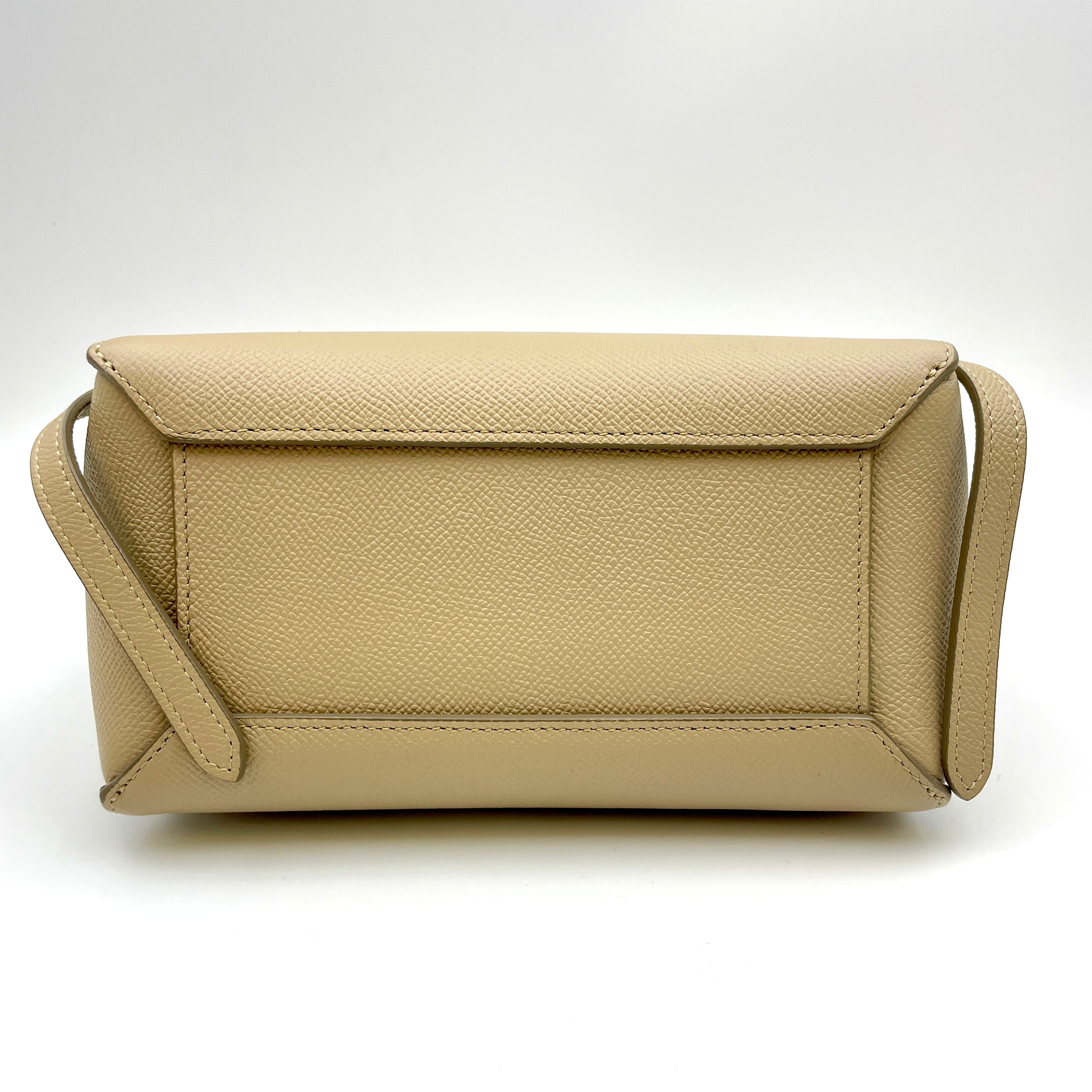 CELINE_(セリーヌ)_189003ZVA.18LT_ベルトバッグ ナノ_ライトトープ_中古品