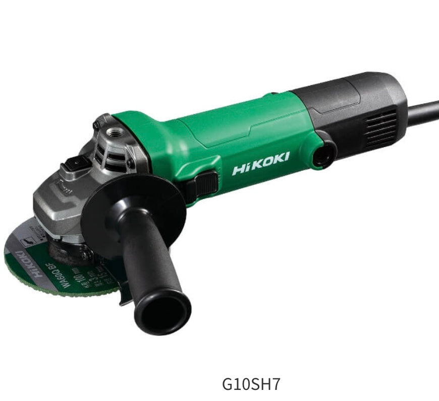 HiKOKI_(ハイコーキ)_電気ディスクグラインダ _G10SH7(S)_サイドハンドル付き _新品