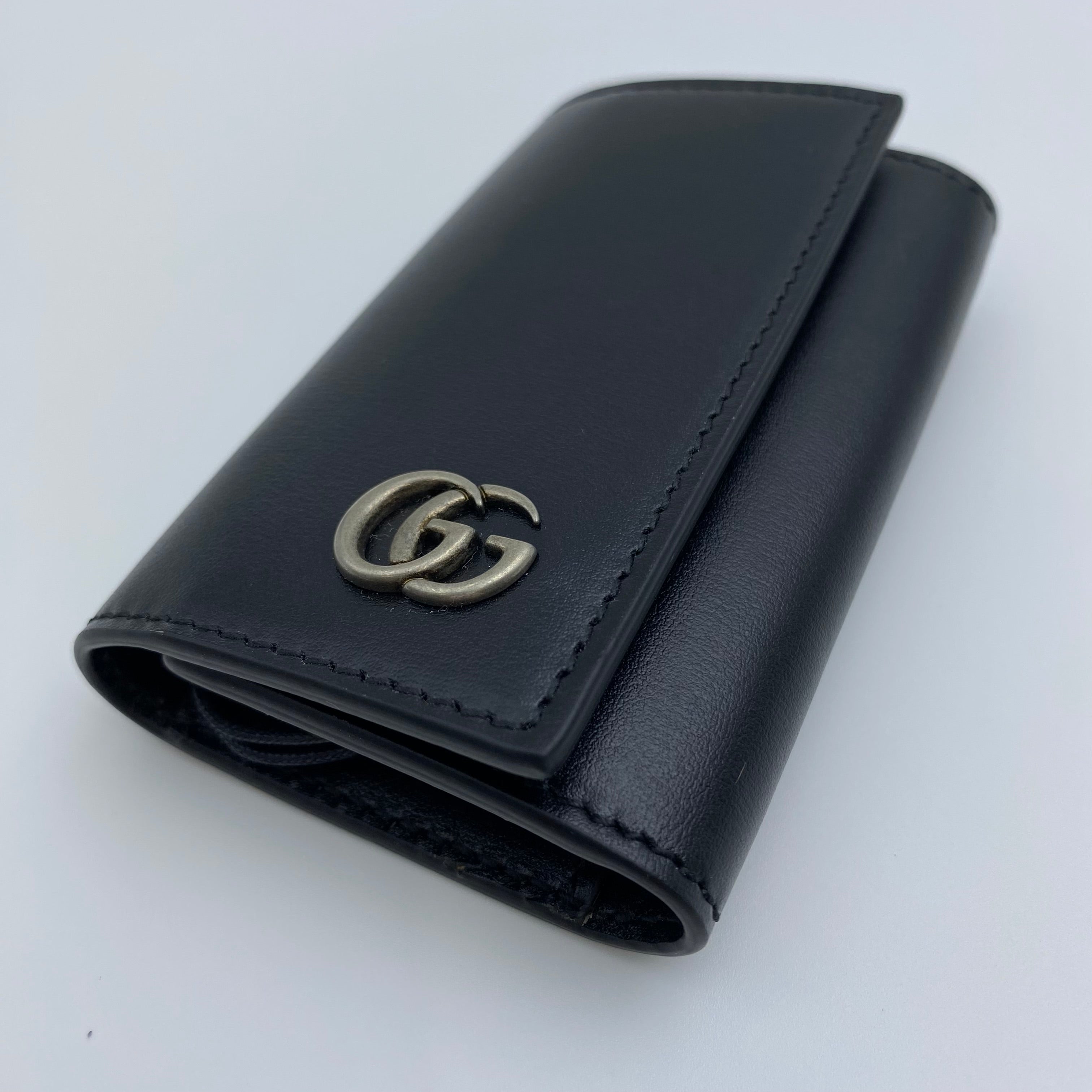 GUCCI_(グッチ)_GGマーモントキーケース_435305 0YK0N 1000_中古品