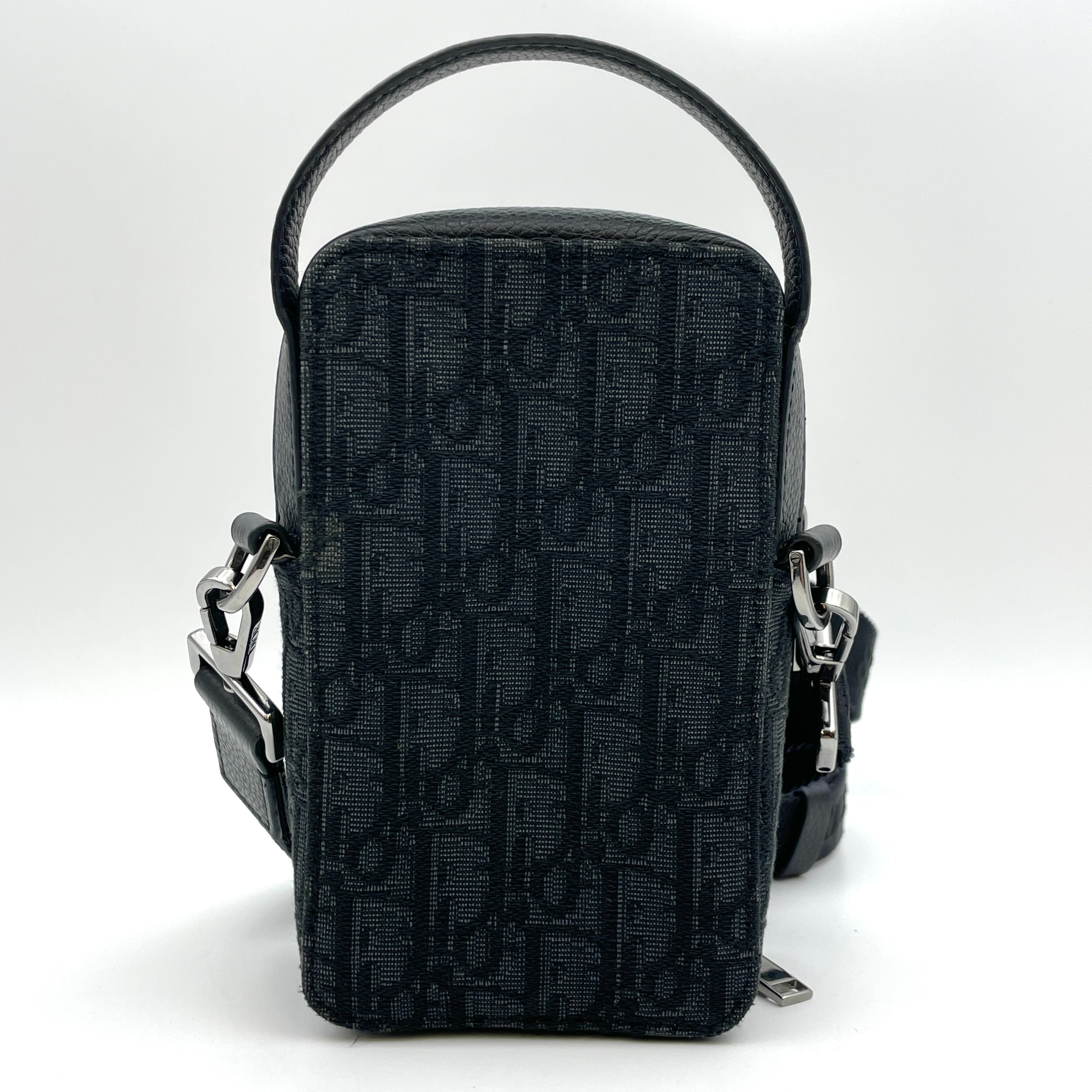 DIOR_(ディオール)_ライダー マイクロポーチ_オブリーク ジャガード_2OBCA326YSE_中古品