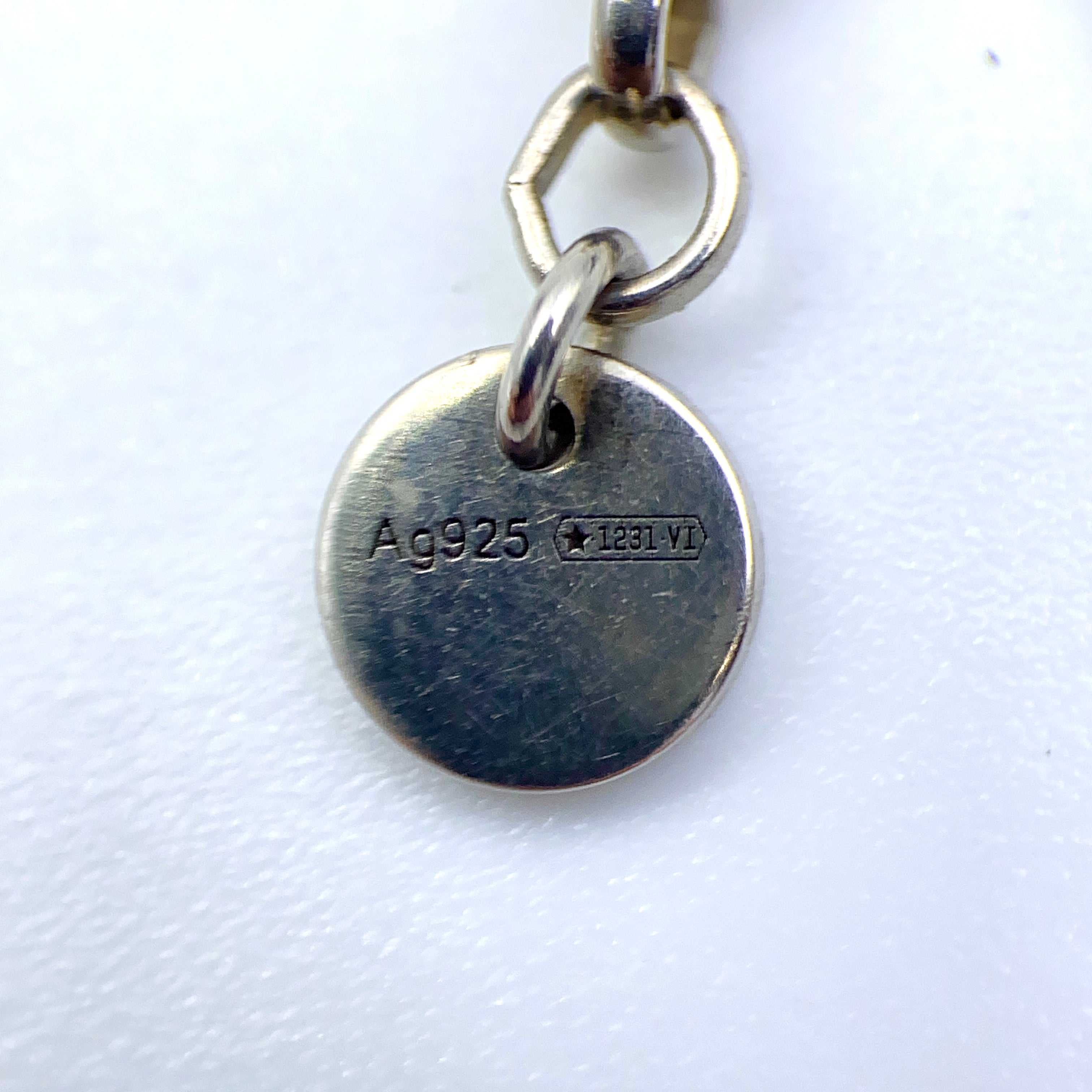 GUCCI<BR>(グッチ)_ インターロッキング_ペンダント ネックレス 455535_中古品