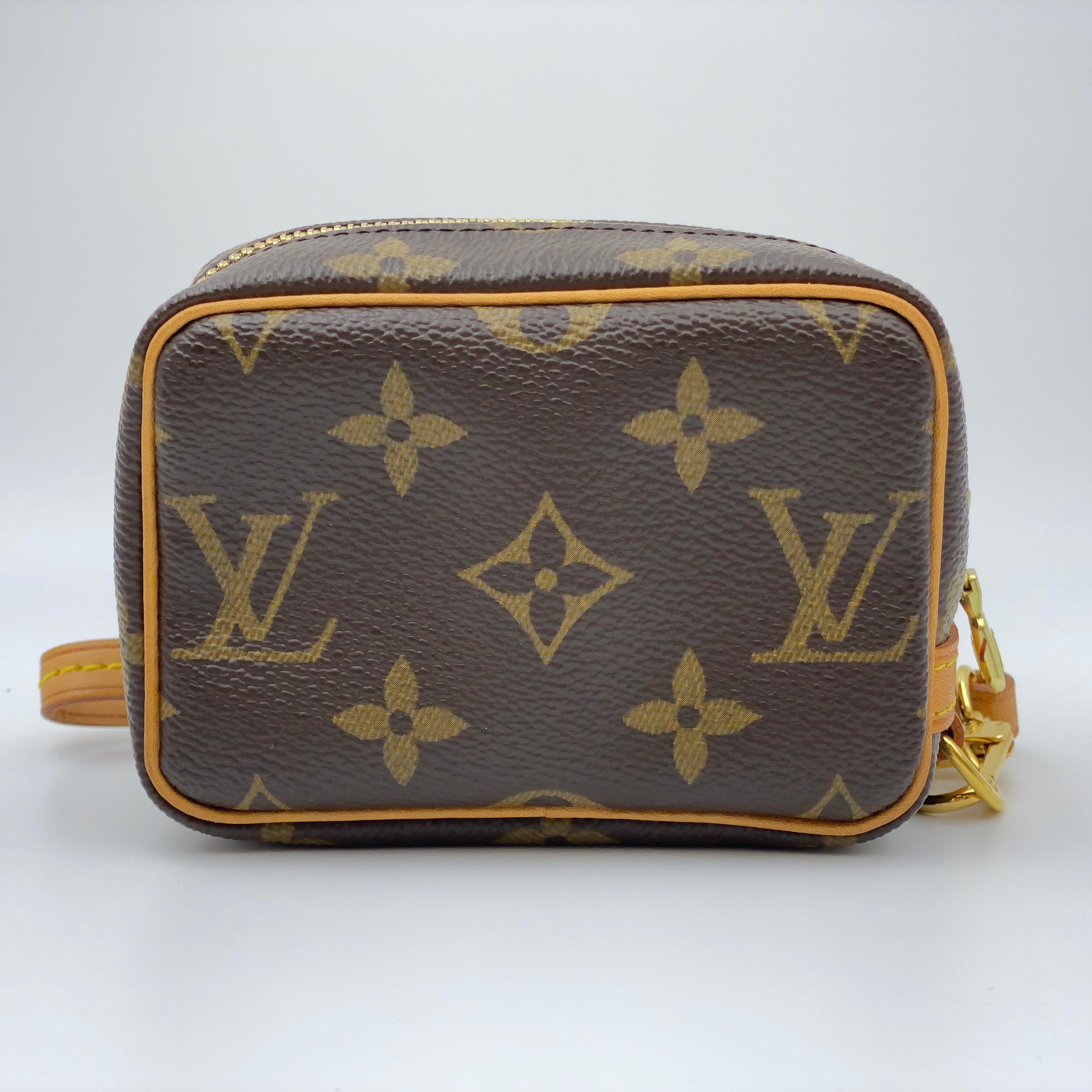 LOUIS VUITTON_(ルイヴィトン)_モノグラム トゥルース ワピティ_ストラップ付きミニポーチ_M58030_中古品