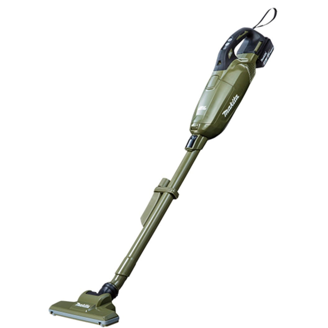 【送料無料】_ makita _(マキタ) _充電式クリーナーCL285FDRFO(オリーブ) _18V 3. 0Ah (バッテリBL1830B×1本)_充電器DC18RF_ 未使用品