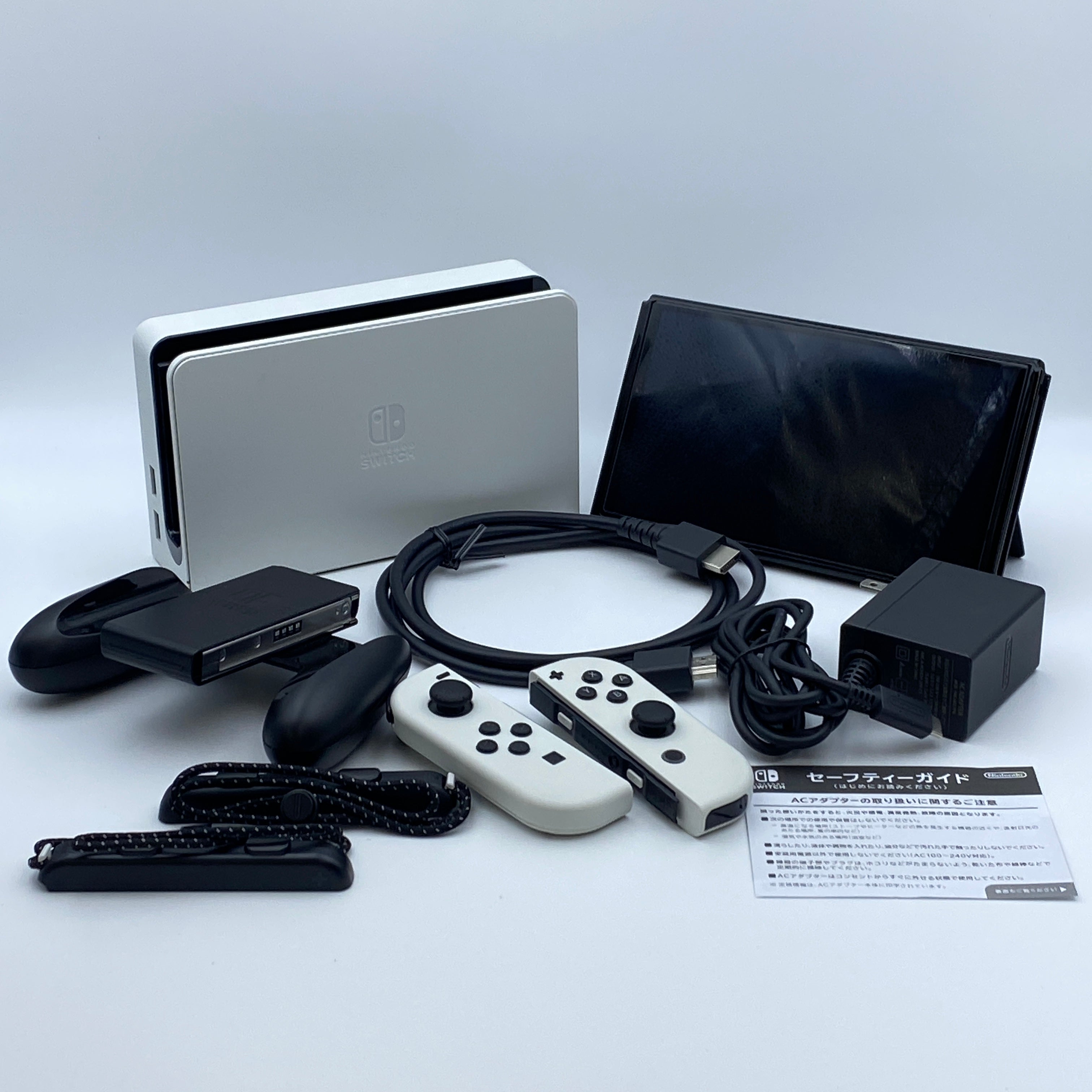 【送料無料】_ Nintendo Switch _(ニンテンドースイッチ)_ 本体 新型 有機ELモデル ホワイト _HEG-S-KAAAA_中古品