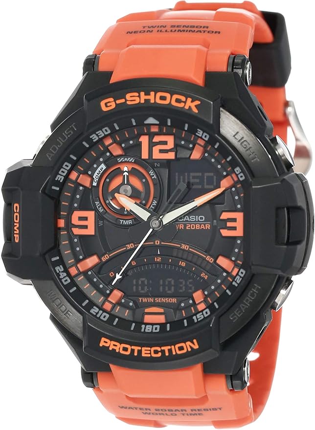 CASIO_(カシオ)_G-SHOCK 海外モデル_ GA−1000−4ADR_ 未使用品