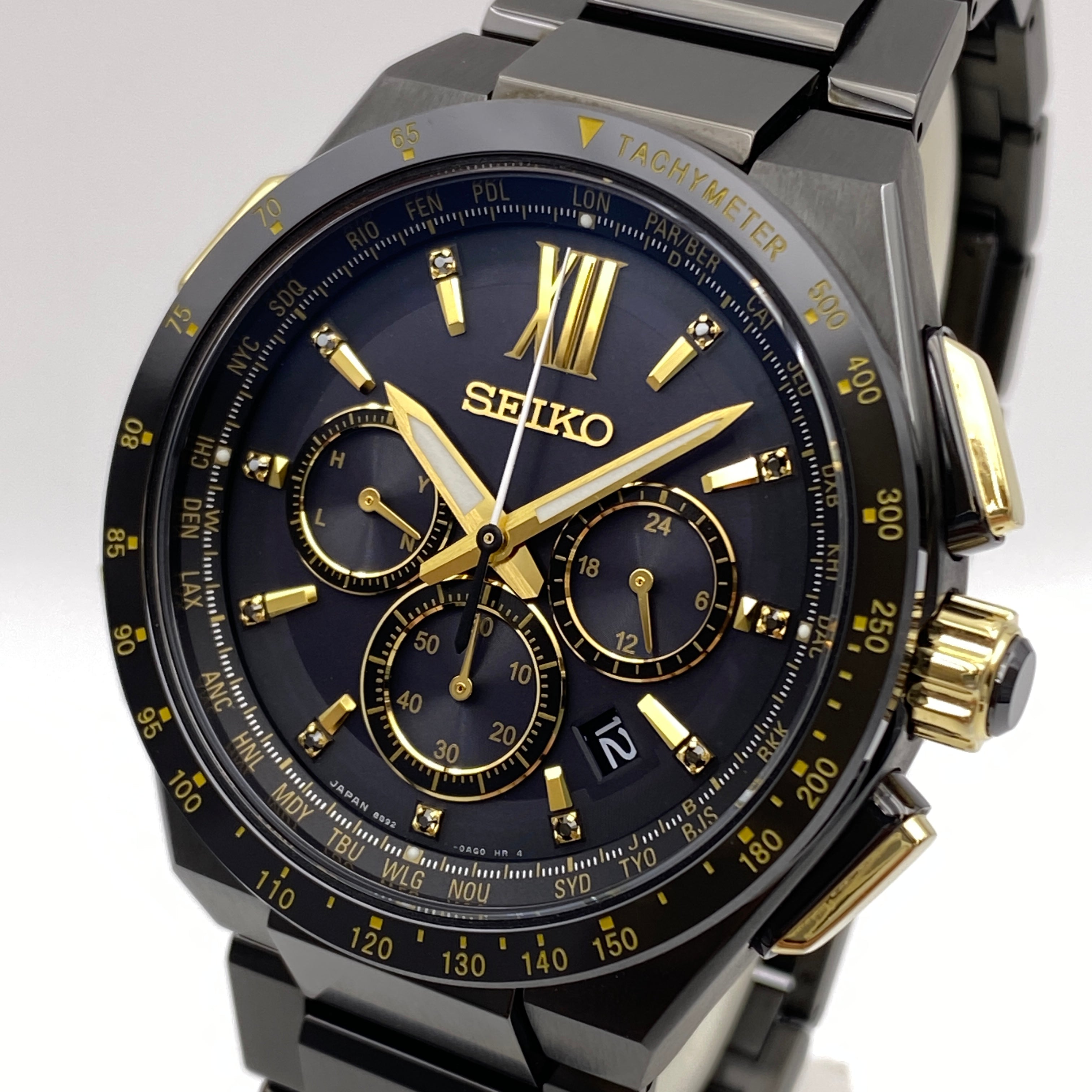 SEIKO_(セイコー)_ブライツ フライトエキスパート_800本限定/電波ソーラーSAGA212_中古品