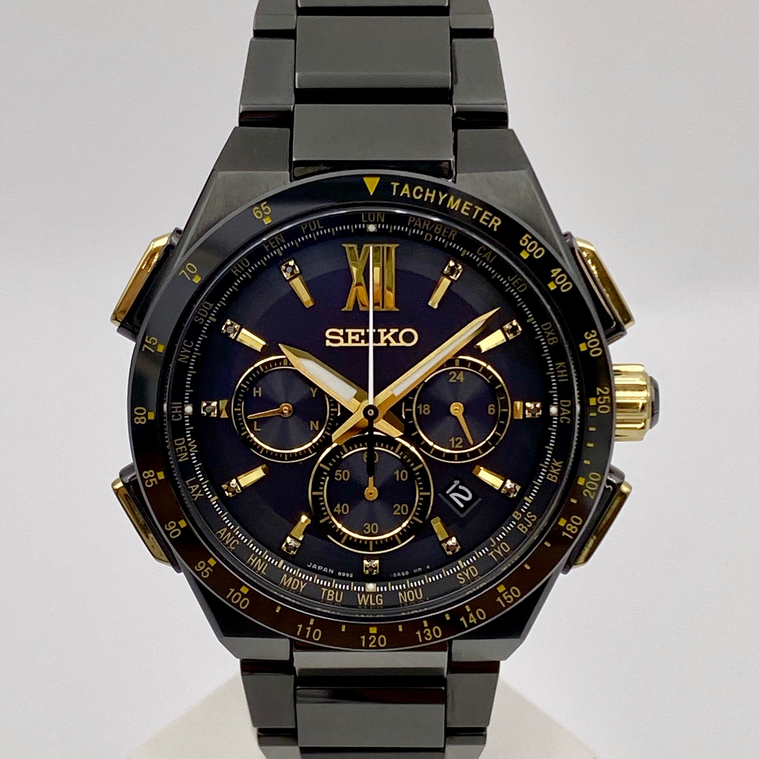 SEIKO_(セイコー)_ブライツ フライトエキスパート_800本限定/電波ソーラーSAGA212_中古品