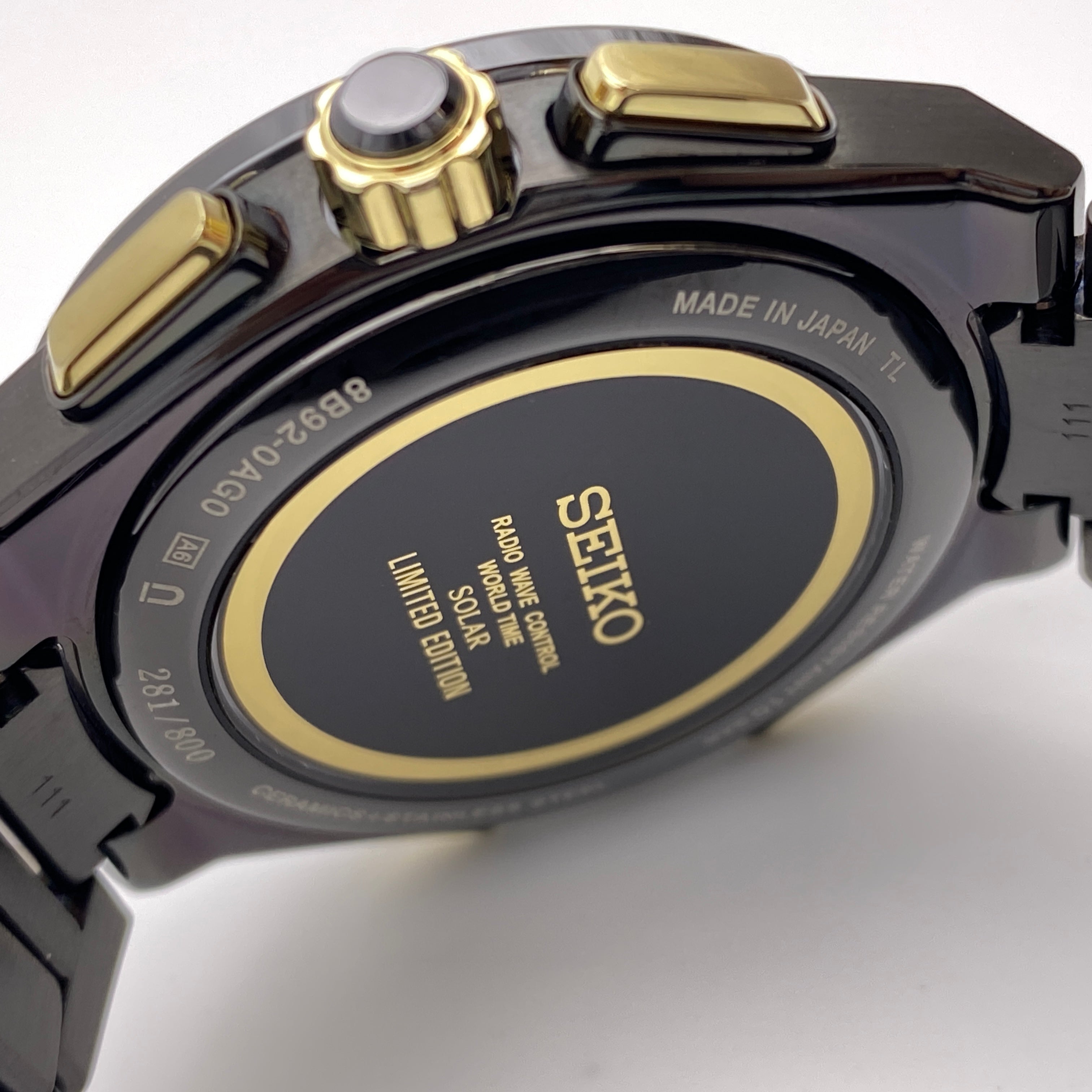 SEIKO_(セイコー)_ブライツ フライトエキスパート_800本限定/電波ソーラーSAGA212_中古品