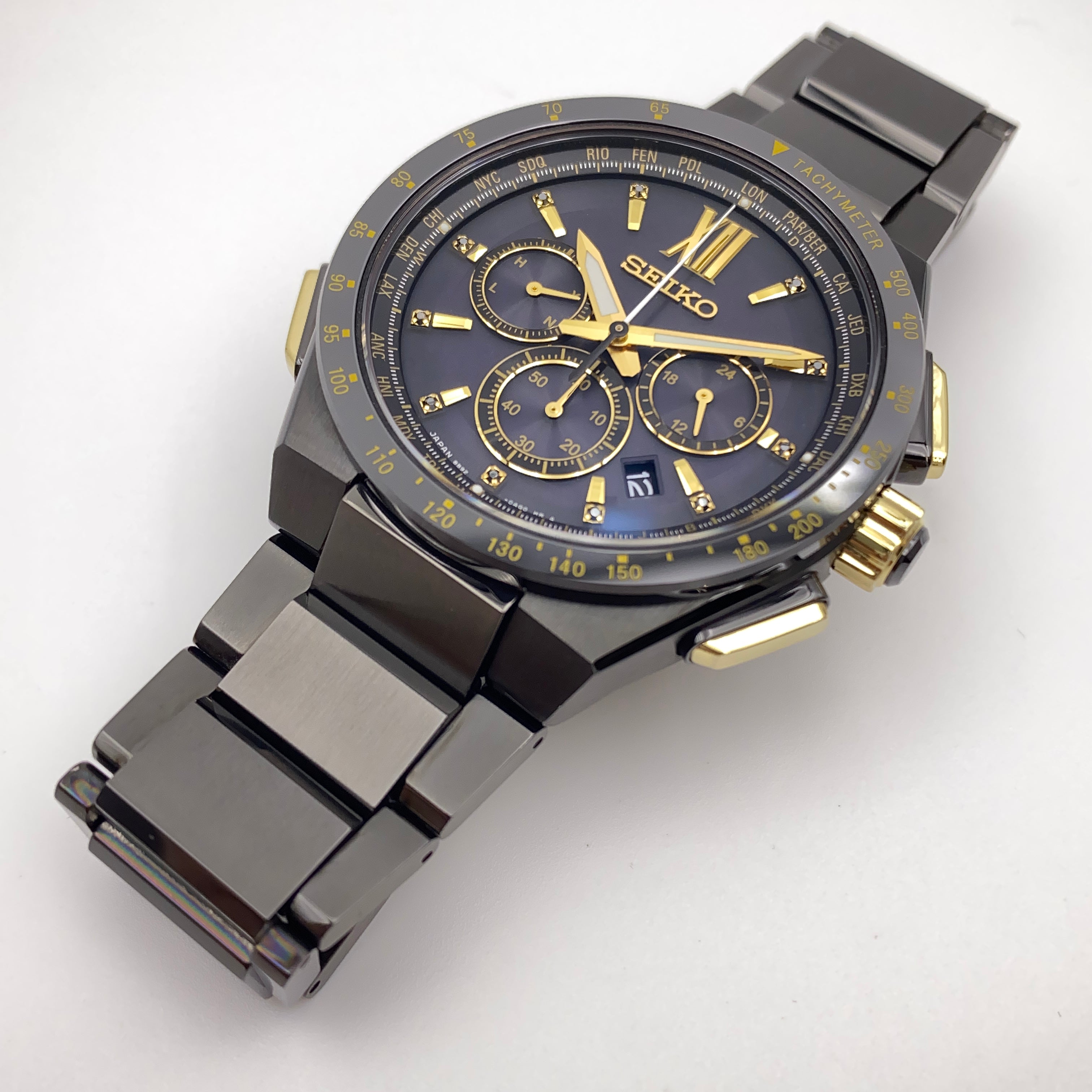 SEIKO_(セイコー)_ブライツ フライトエキスパート_800本限定/電波ソーラーSAGA212_中古品