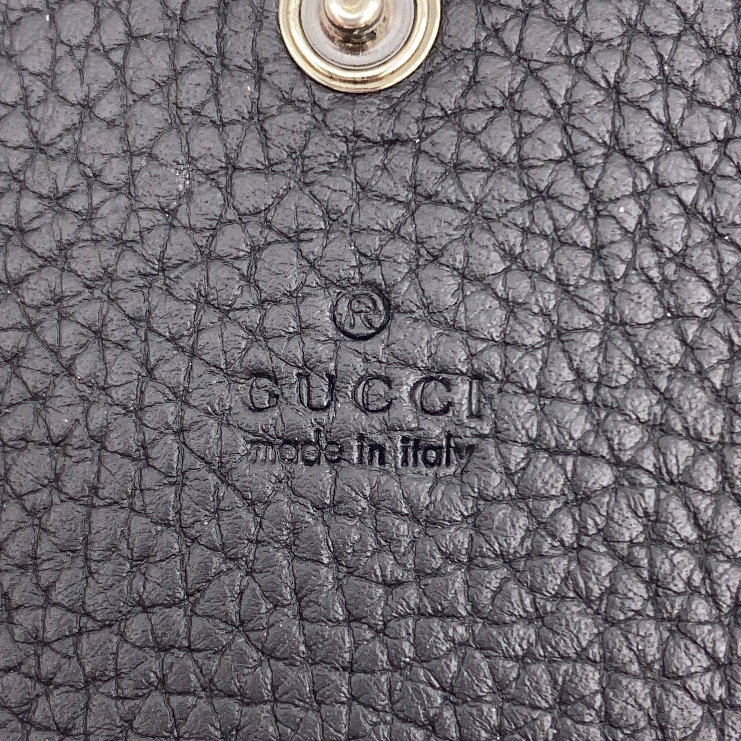 【送料無料】_ GUCCI _(グッチ)_ロゴ カードケース_771152AABXM 1000_中古品