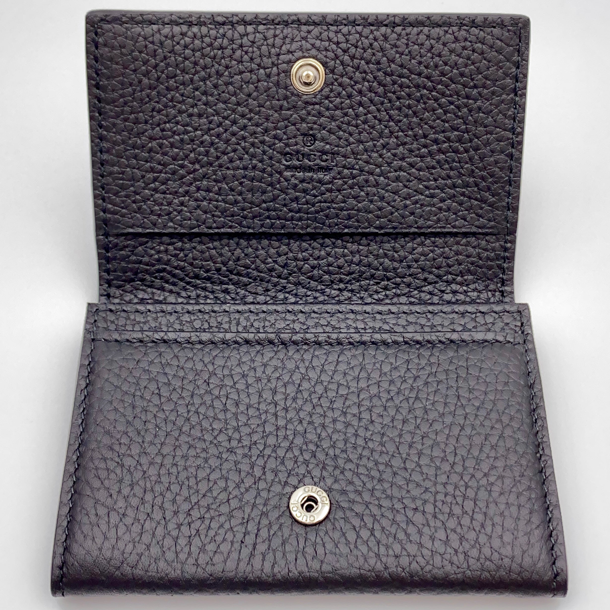 【送料無料】_ GUCCI _(グッチ)_ロゴ カードケース_771152AABXM 1000_中古品
