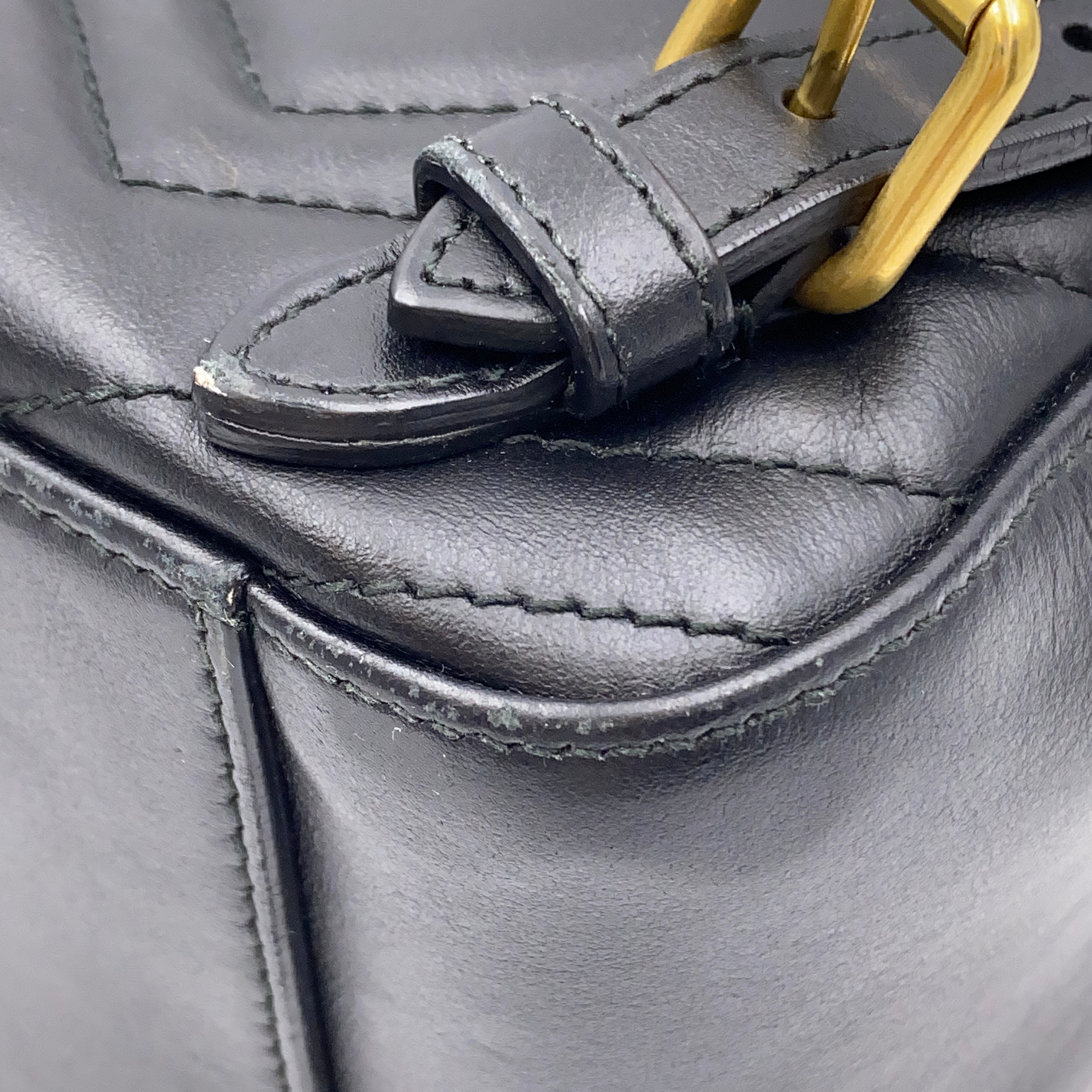 【送料無料】_ GUCCI_(グッチ)_GGマーモント キルティングレザー_ バックパック476671_中古品