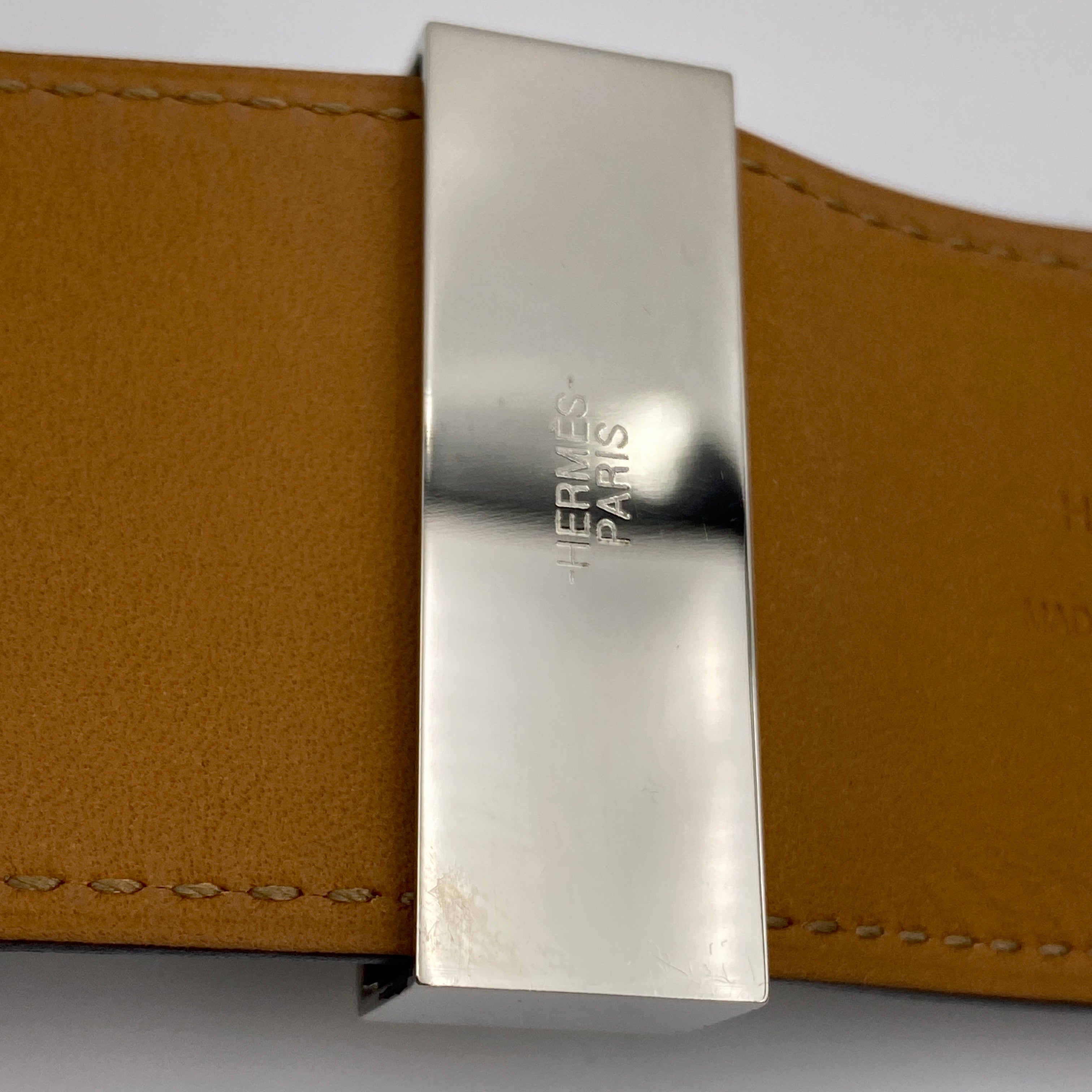 【送料無料】_ HERMES_(エルメス))_コリエドシアン _レザーブレスレット_□R刻印/Sサイズ_中古品