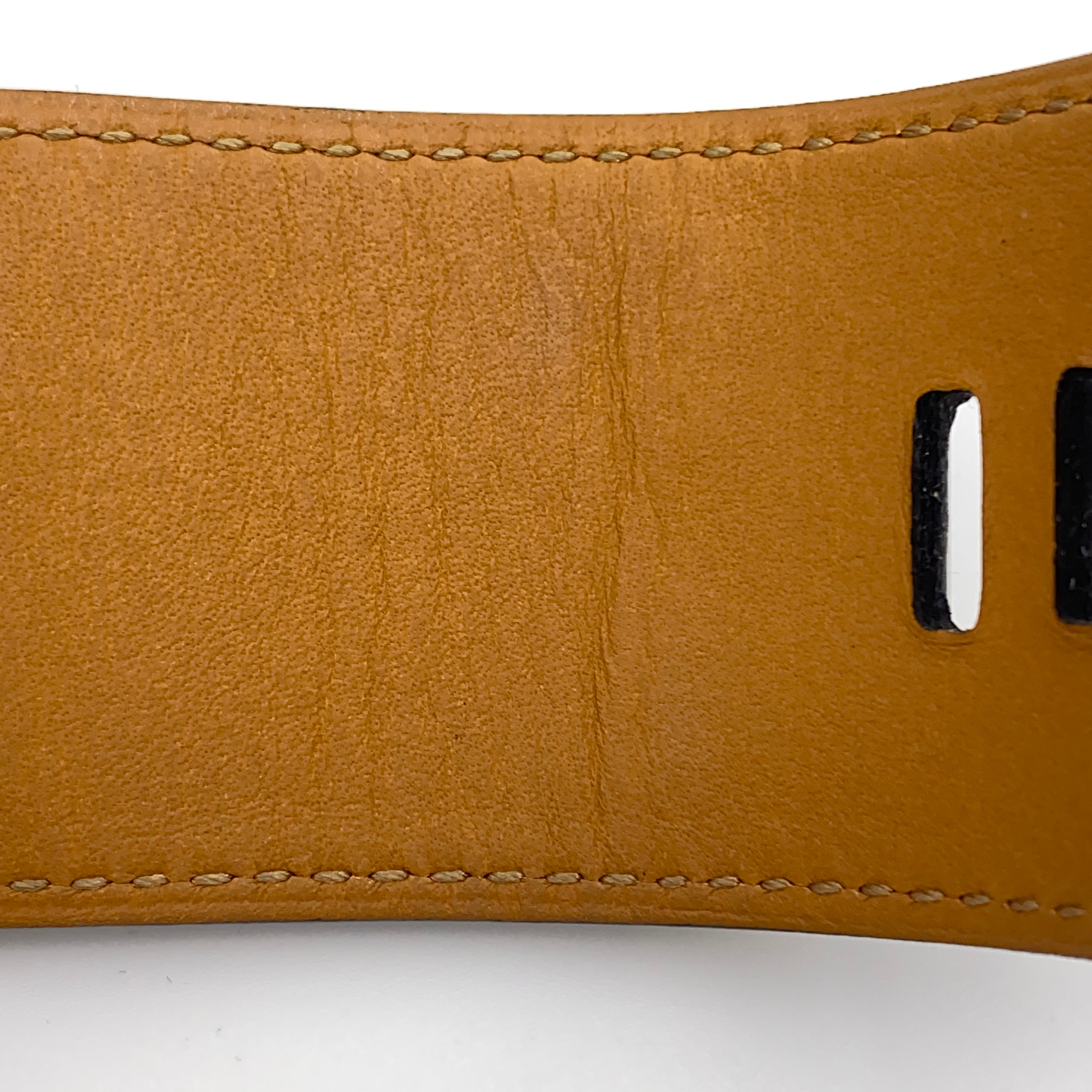 【送料無料】_ HERMES_(エルメス))_コリエドシアン _レザーブレスレット_□R刻印/Sサイズ_中古品