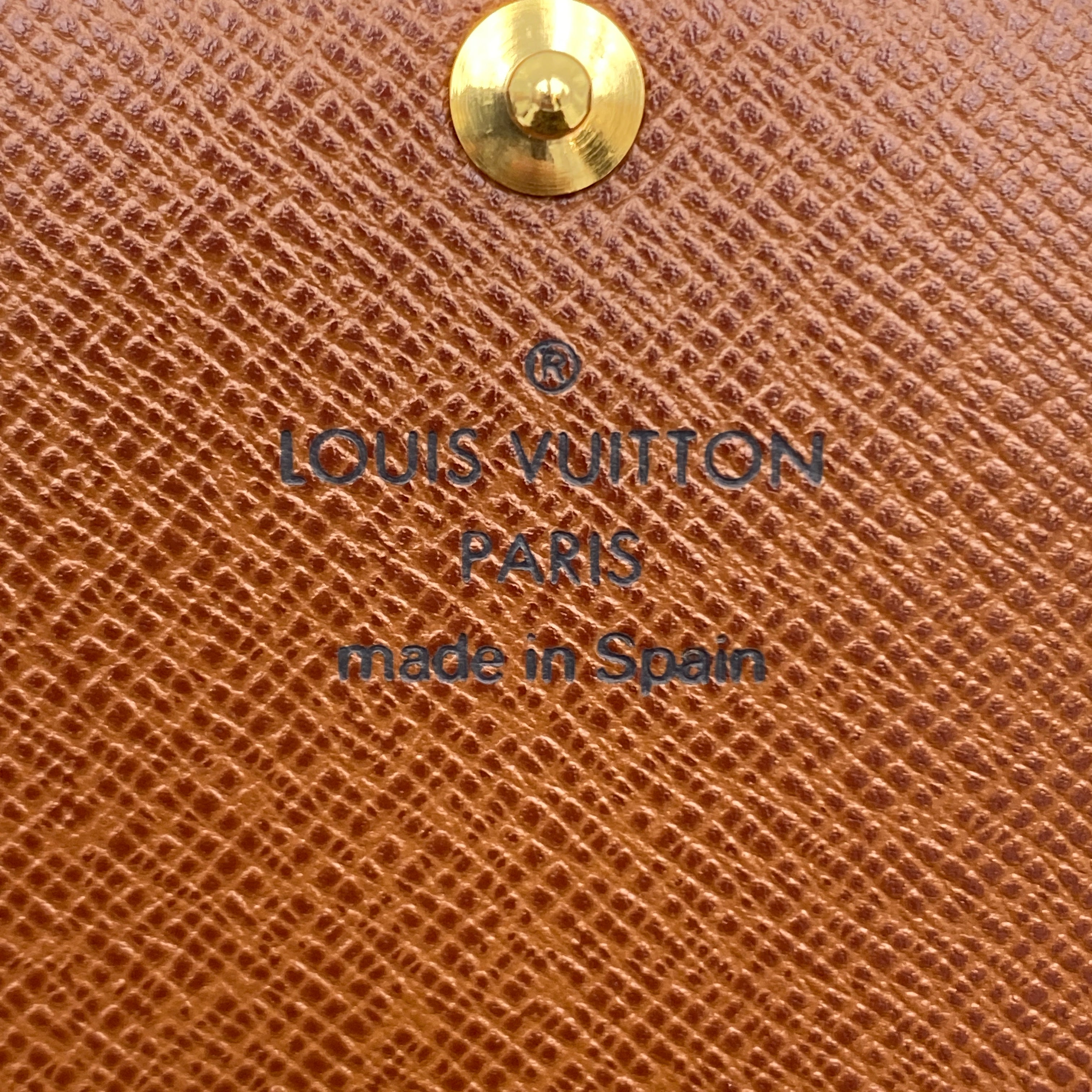 【送料無料】_ LOUIS VUITTON_(ルイヴィトン)_モノグラム財布_ポルトモネ・ビエ トレゾール_M61730_中古品