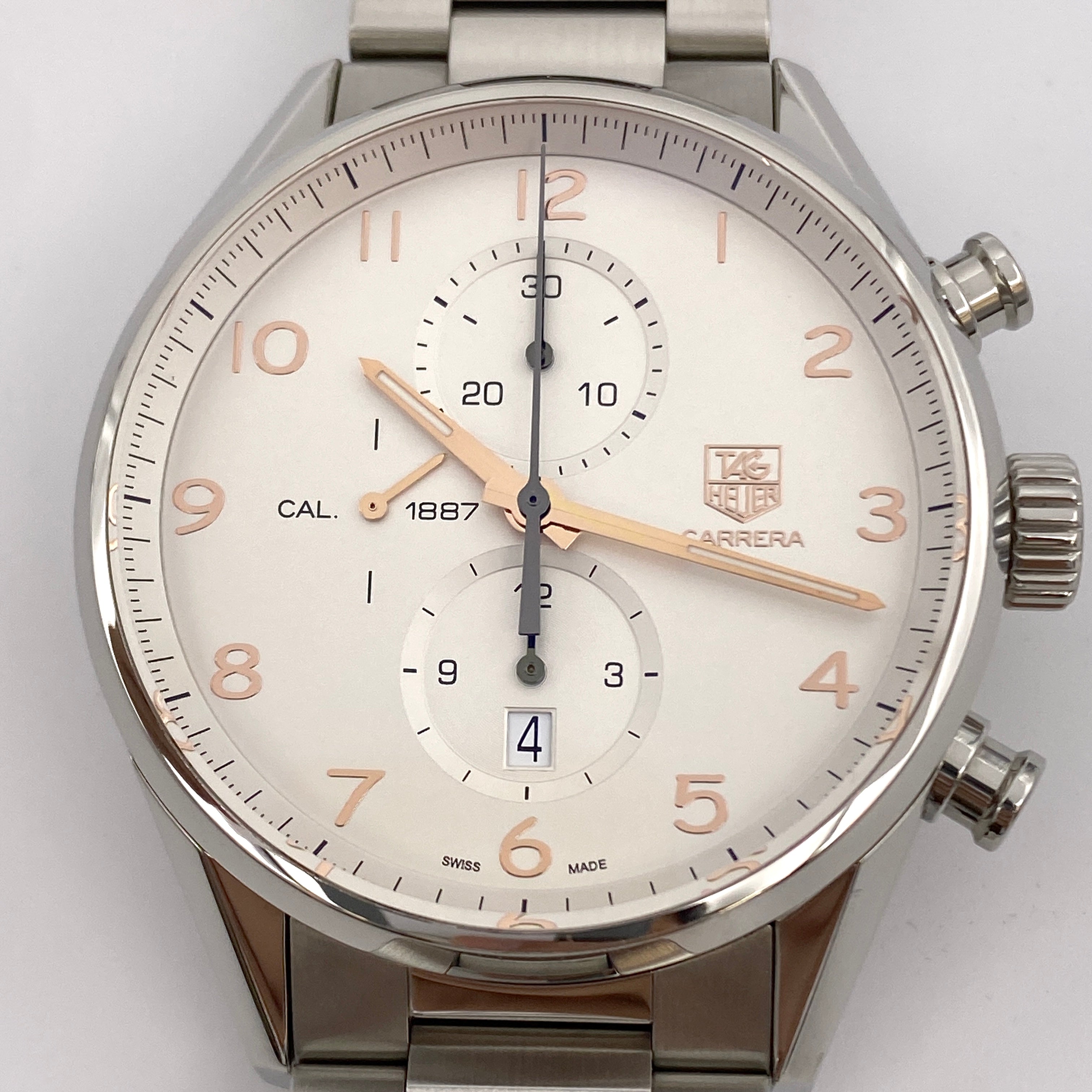【送料無料】_TAG HEUER_(タグホイヤー)_カレラ クロノグラフ_キャリバー1887 AT_CAR2012_中古品