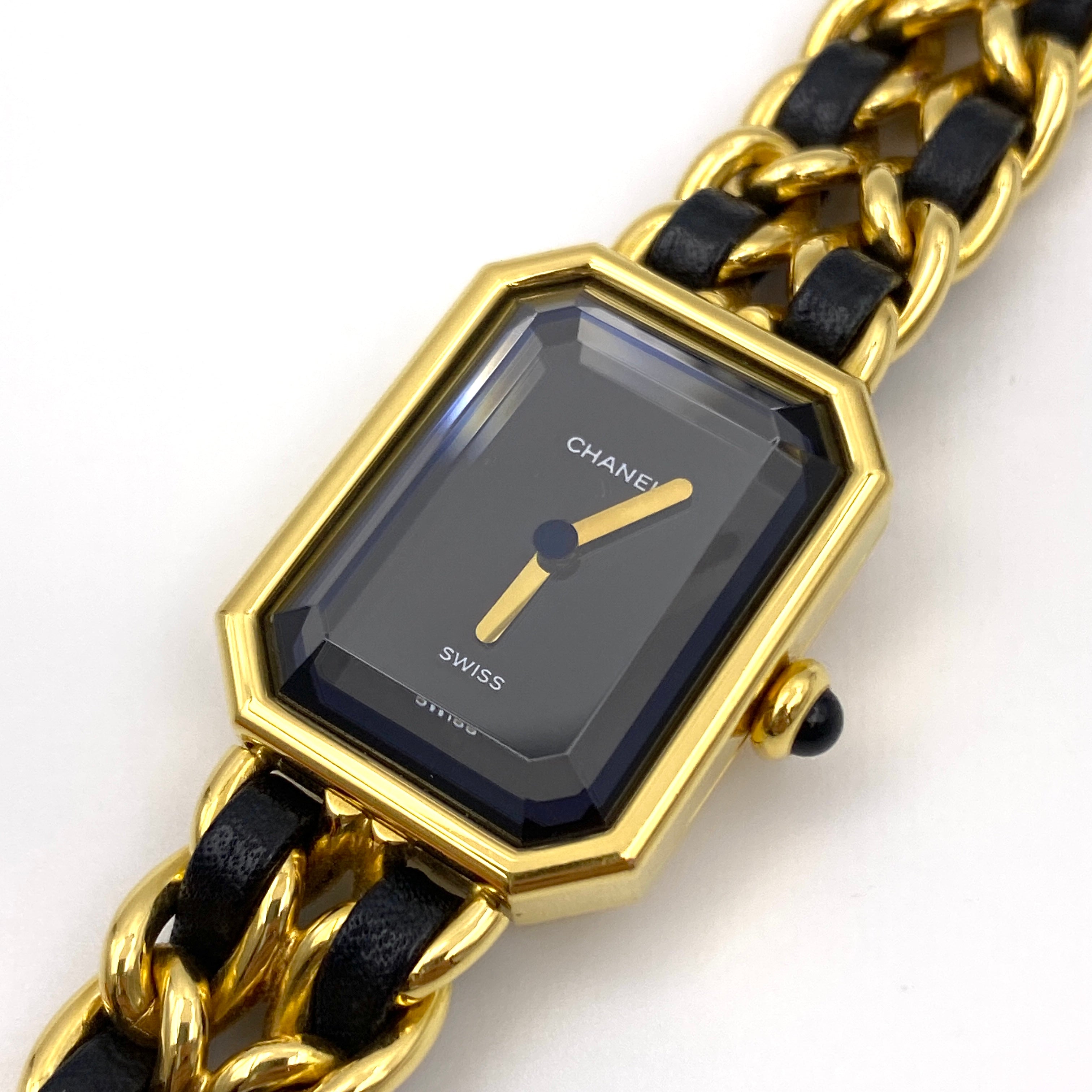 CHANEL_(シャネル)_プルミエール_Mサイズ QZ_レザーベルト_中古品