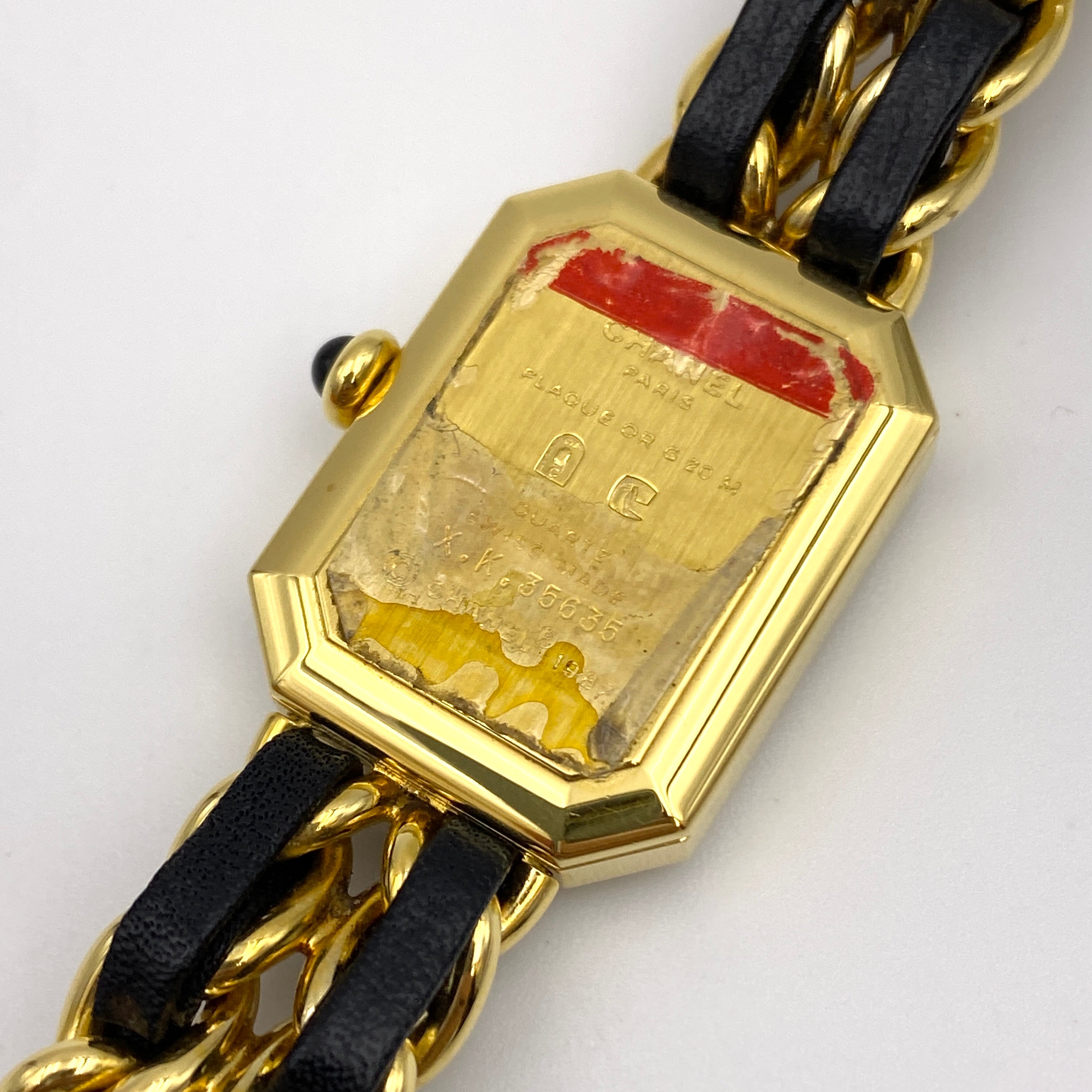 CHANEL_(シャネル)_プルミエール_Mサイズ QZ_レザーベルト_中古品