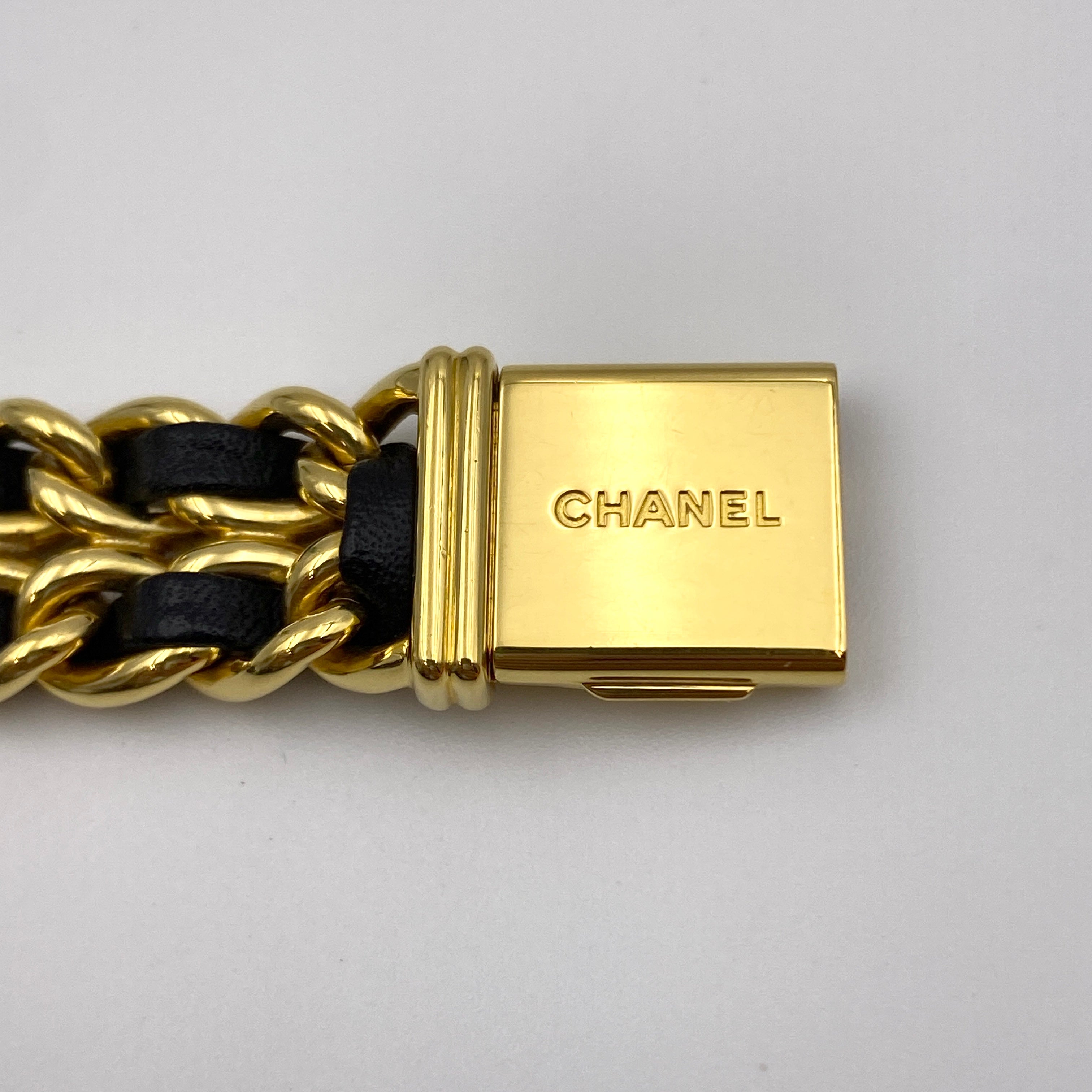 CHANEL_(シャネル)_プルミエール_Mサイズ QZ_レザーベルト_中古品