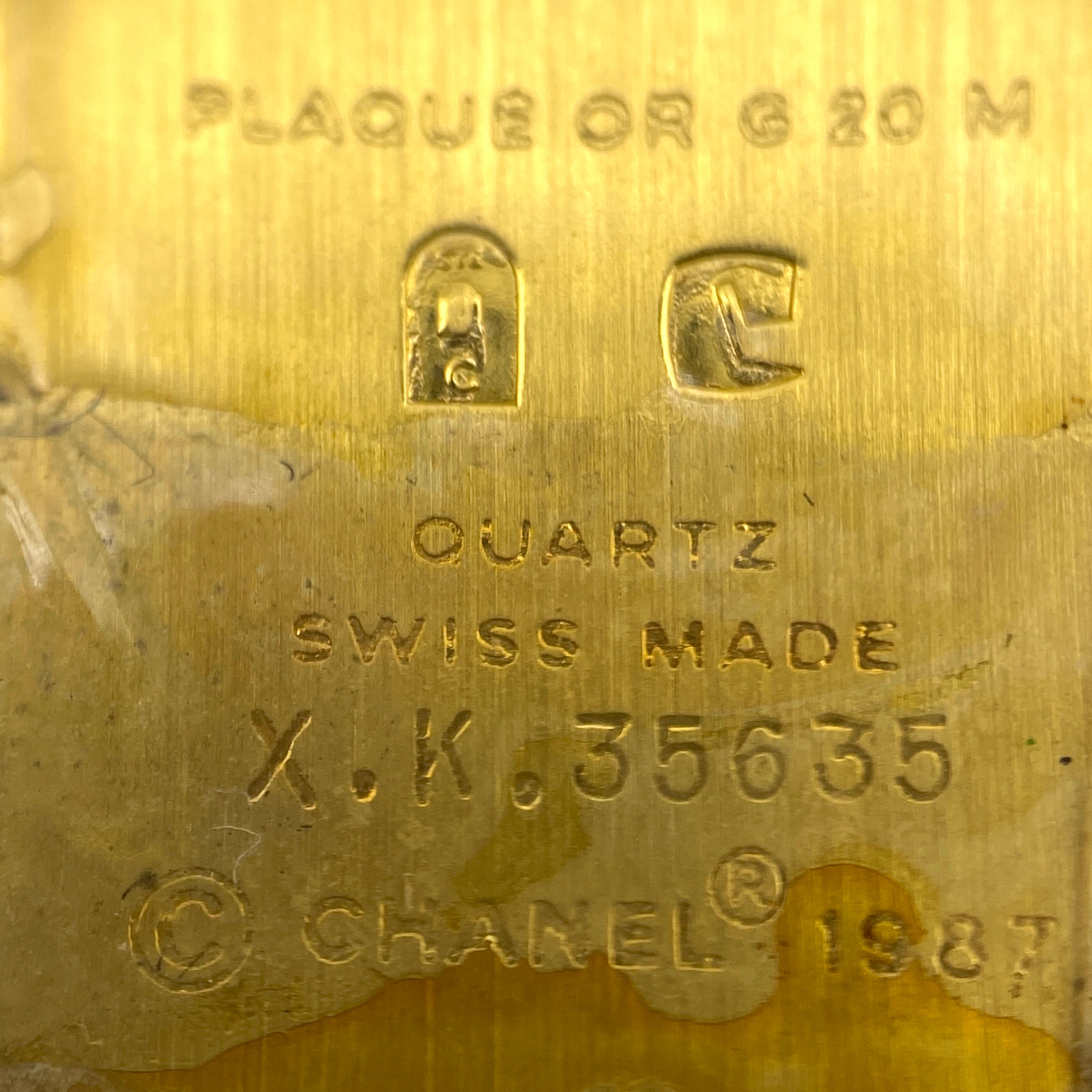 CHANEL_(シャネル)_プルミエール_Mサイズ QZ_レザーベルト_中古品