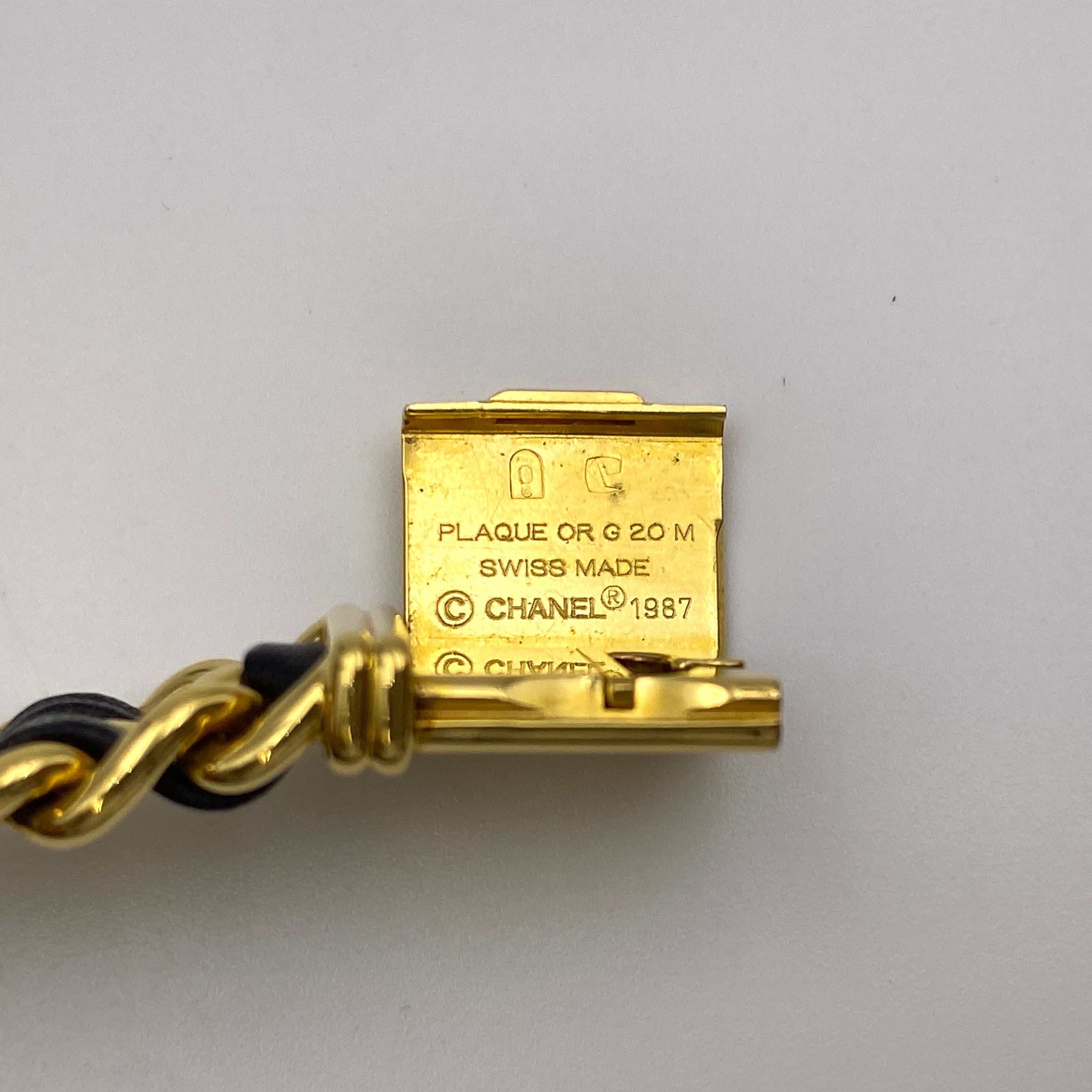 CHANEL_(シャネル)_プルミエール_Mサイズ QZ_レザーベルト_中古品