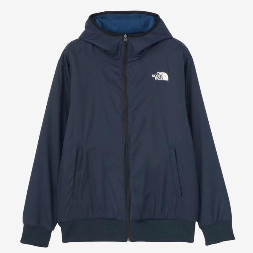 【送料無料】_ THE NORTH FACE_(ザ・ノースフェイス)_リバーシブルテックエアーフーディ(メンズ)_NT62289ネイビーxブルー _Mサイズ 未使用品