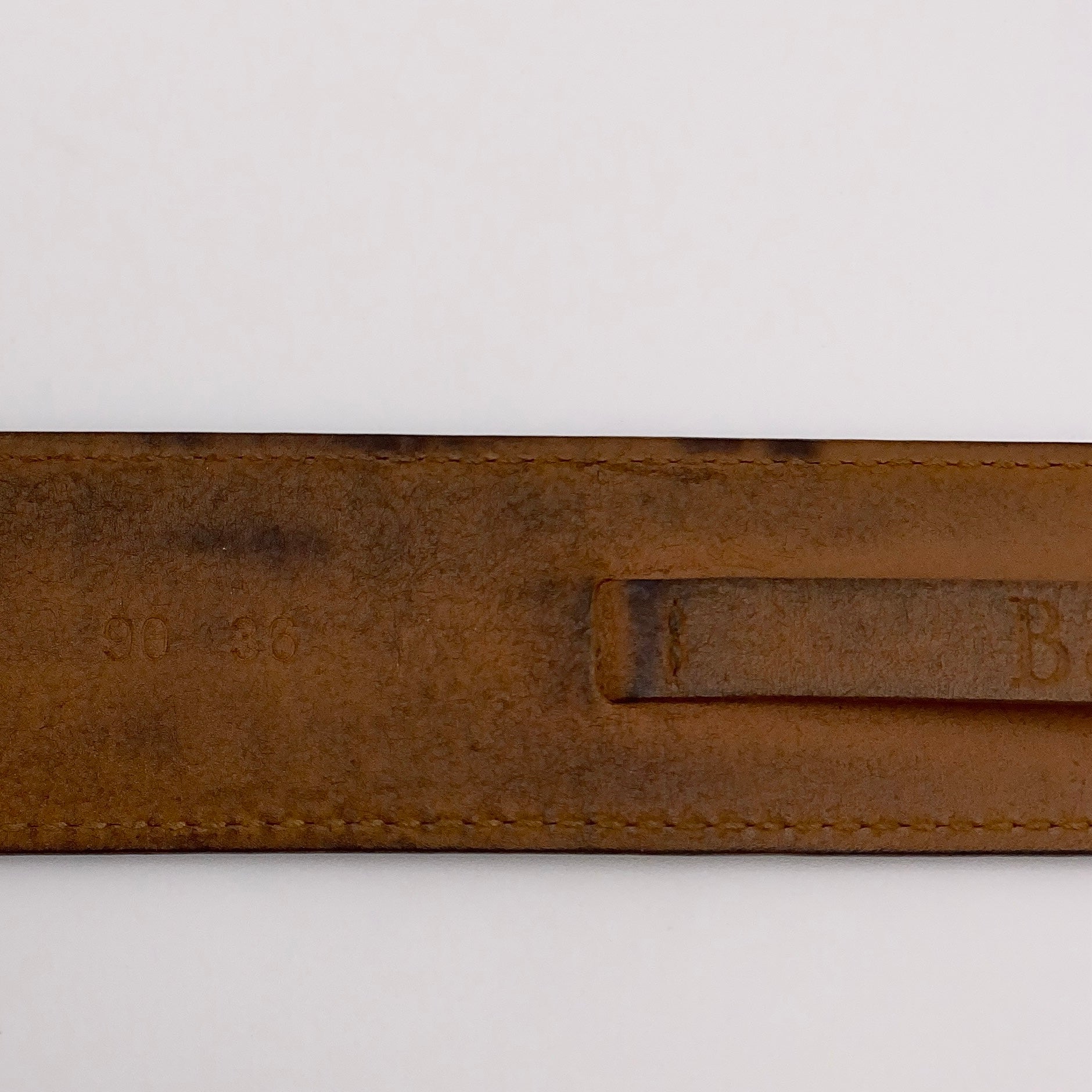 Berluti_(ベルルッティ)_クラシックレザーベルト35㎜_36in/90cm_中古品