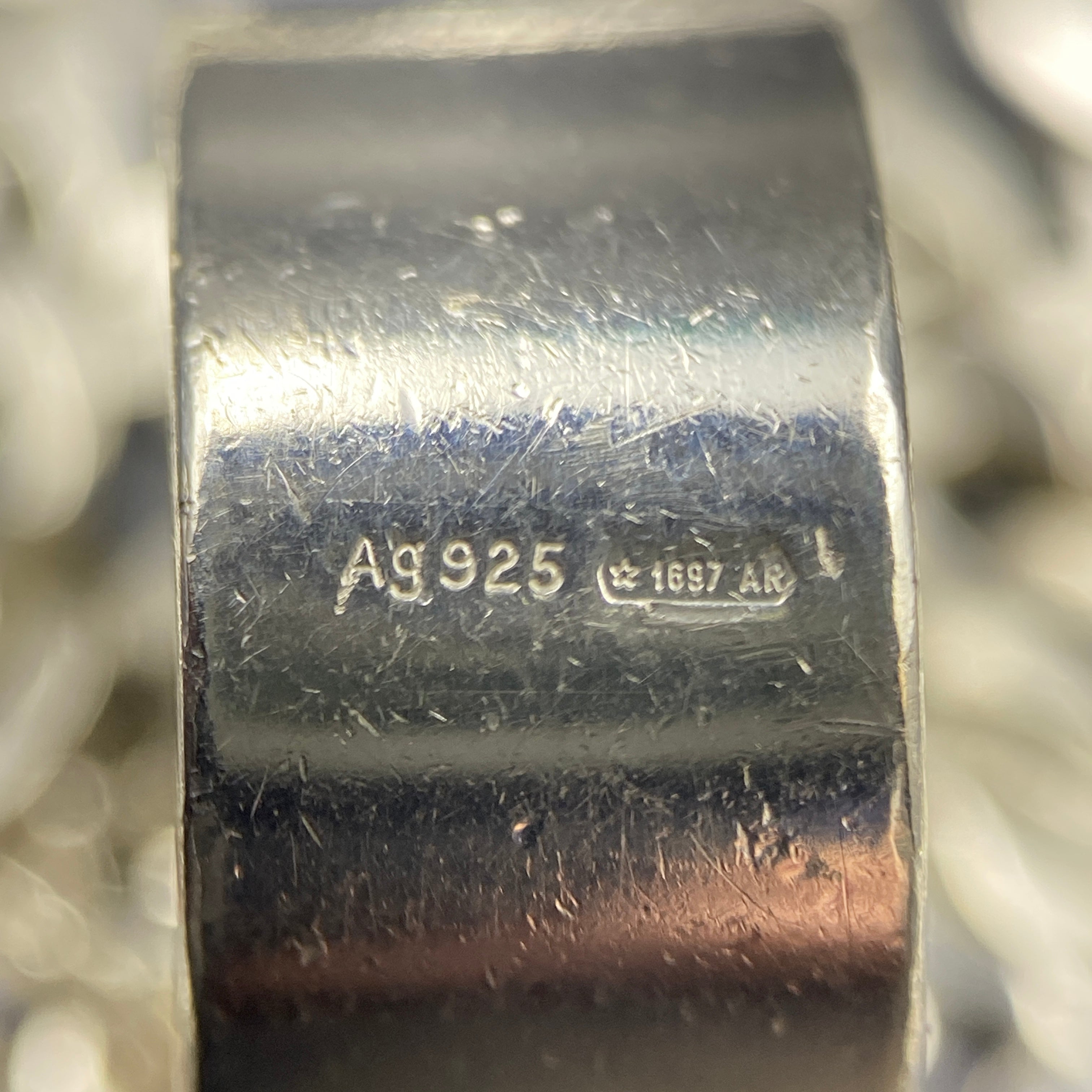 GUCCI_(グッチ)_Gリングペンダント ネックレス_SV925 _中古品