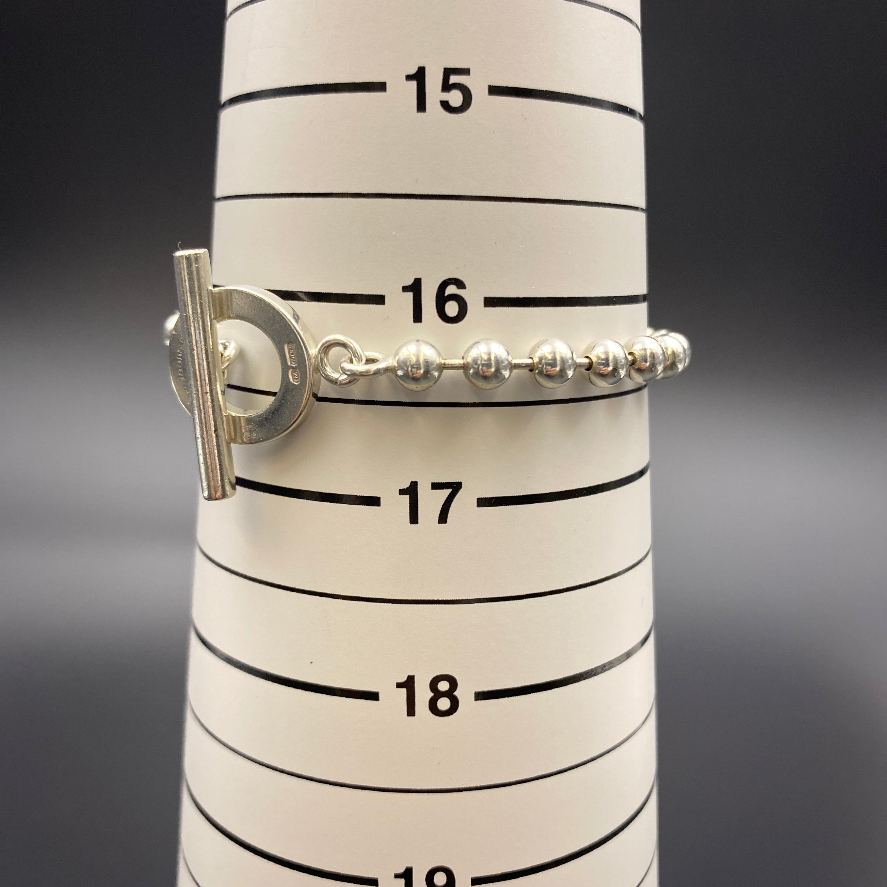 【送料無料】_ GUCCI_(グッチ)_ボールチェーンブレスレット _SV925 _中古品