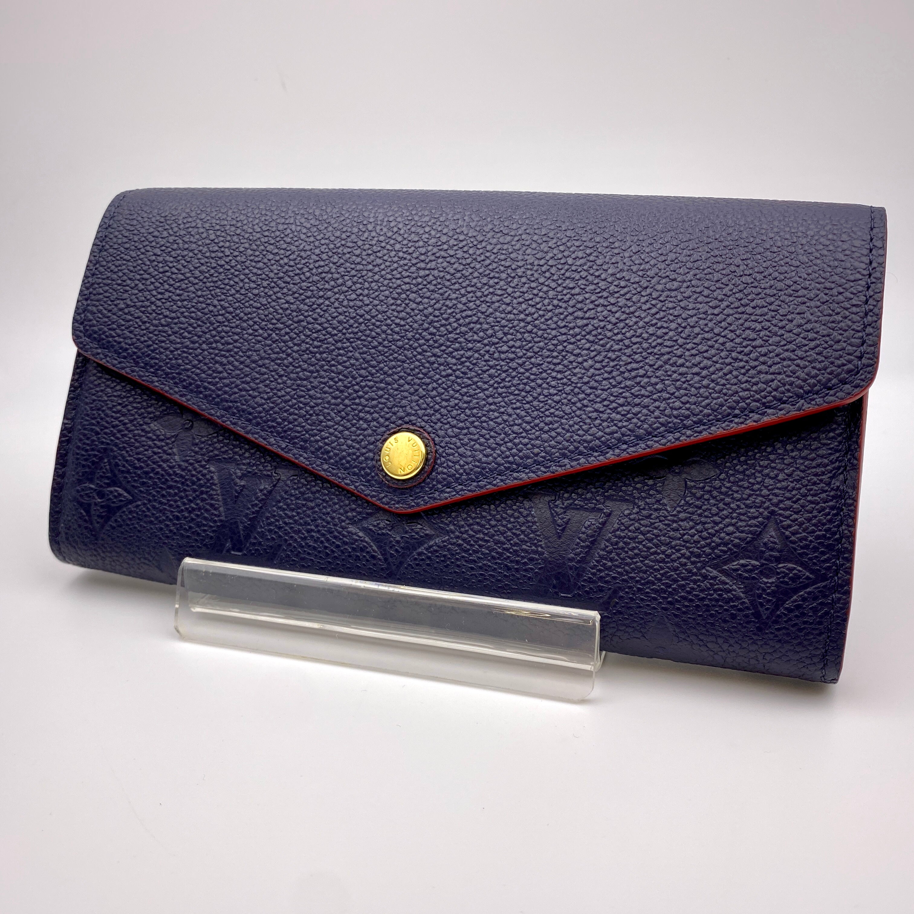 LOUIS VUITTON_(ルイヴィトン)_モノグラムアンプラント _ポルトフォイユサラ_ M62125マリーヌルージュ_中古品