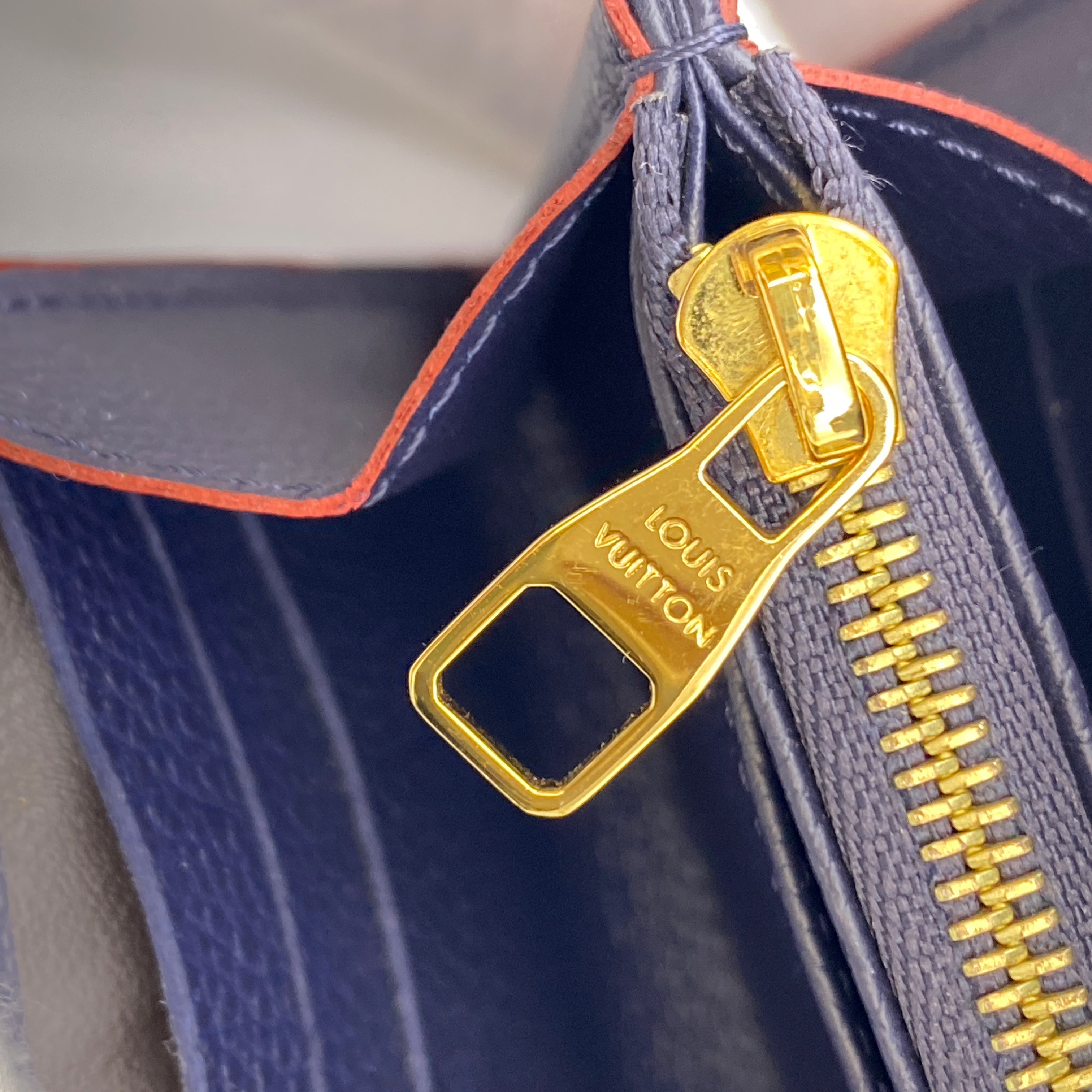 LOUIS VUITTON_(ルイヴィトン)_モノグラムアンプラント _ポルトフォイユサラ_ M62125マリーヌルージュ_中古品