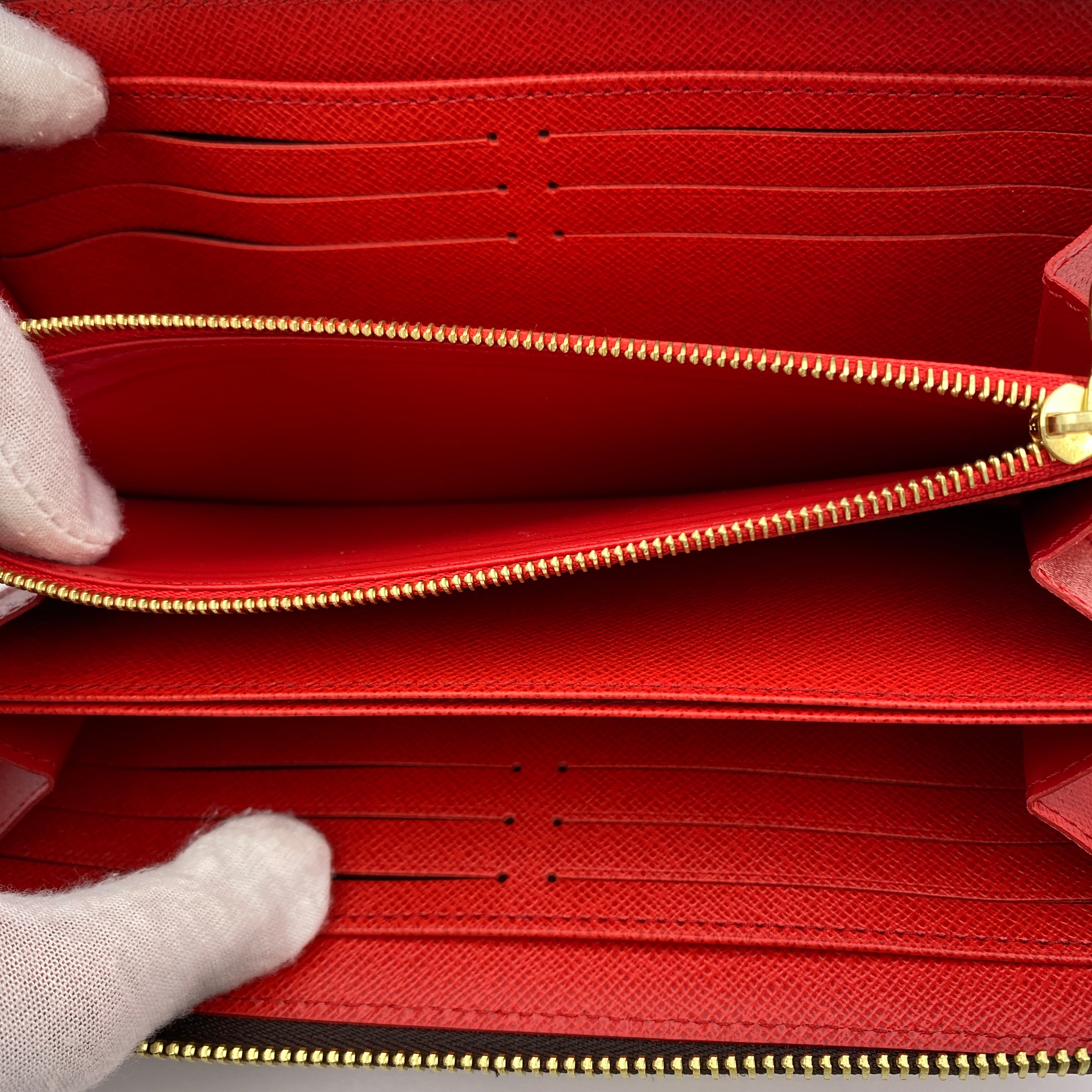 【送料無料】_ LOUIS VUITTON_(ルイヴィトン)_ジッピー・ウォレット _M41896(コクリコ) _未使用品