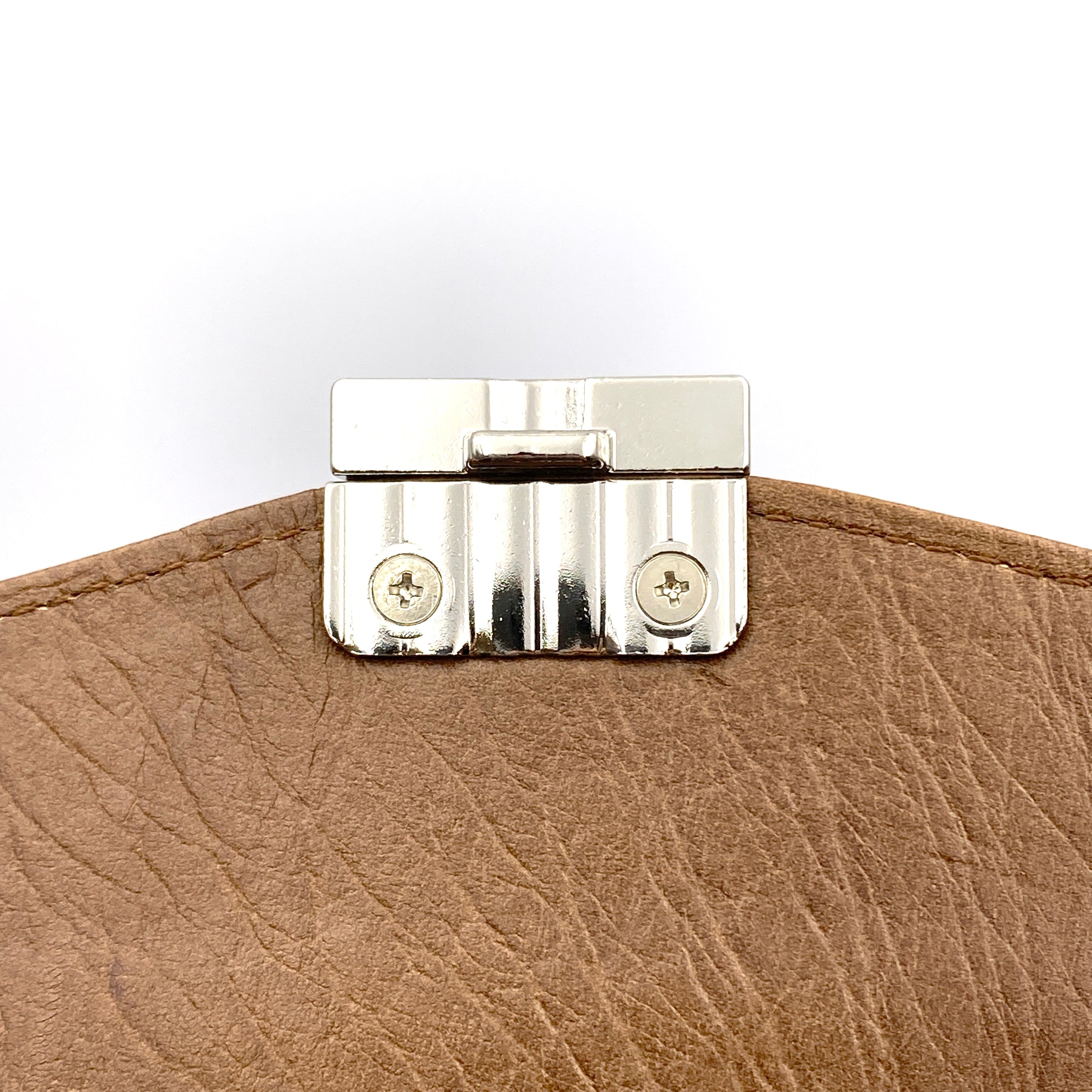 【送料無料】_ RODANIA_(ロダニア)_オーストリッチ_ セカンドバッグ _中古品