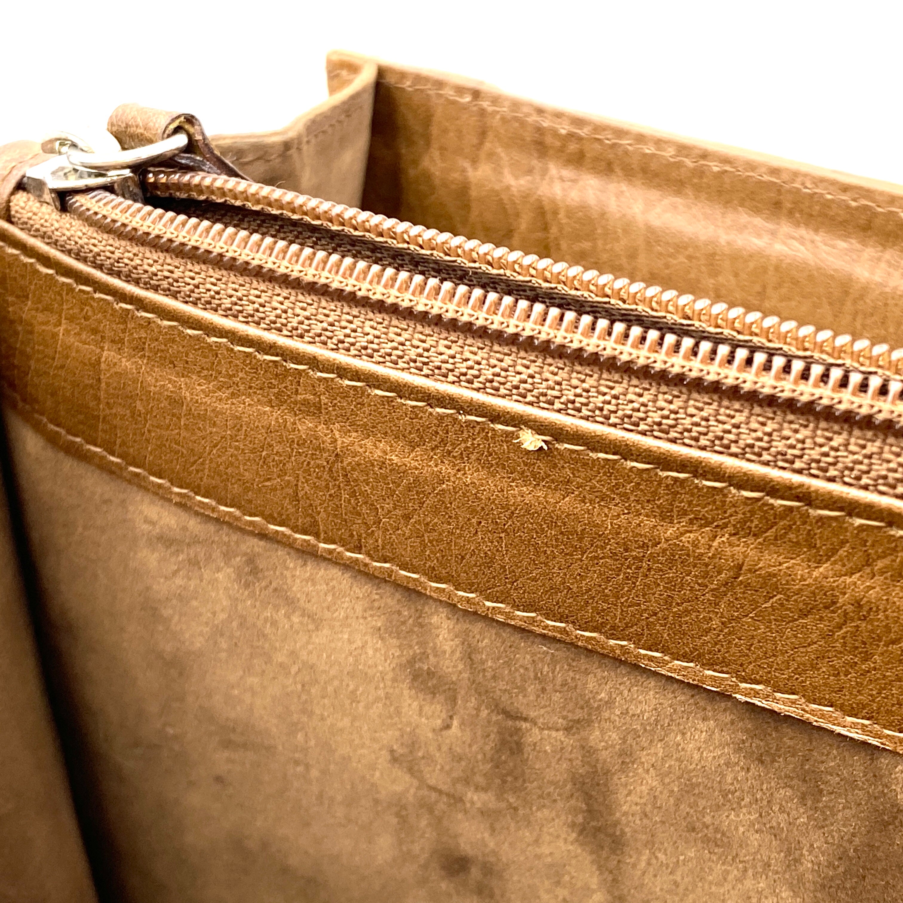 【送料無料】_ RODANIA_(ロダニア)_オーストリッチ_ セカンドバッグ _中古品