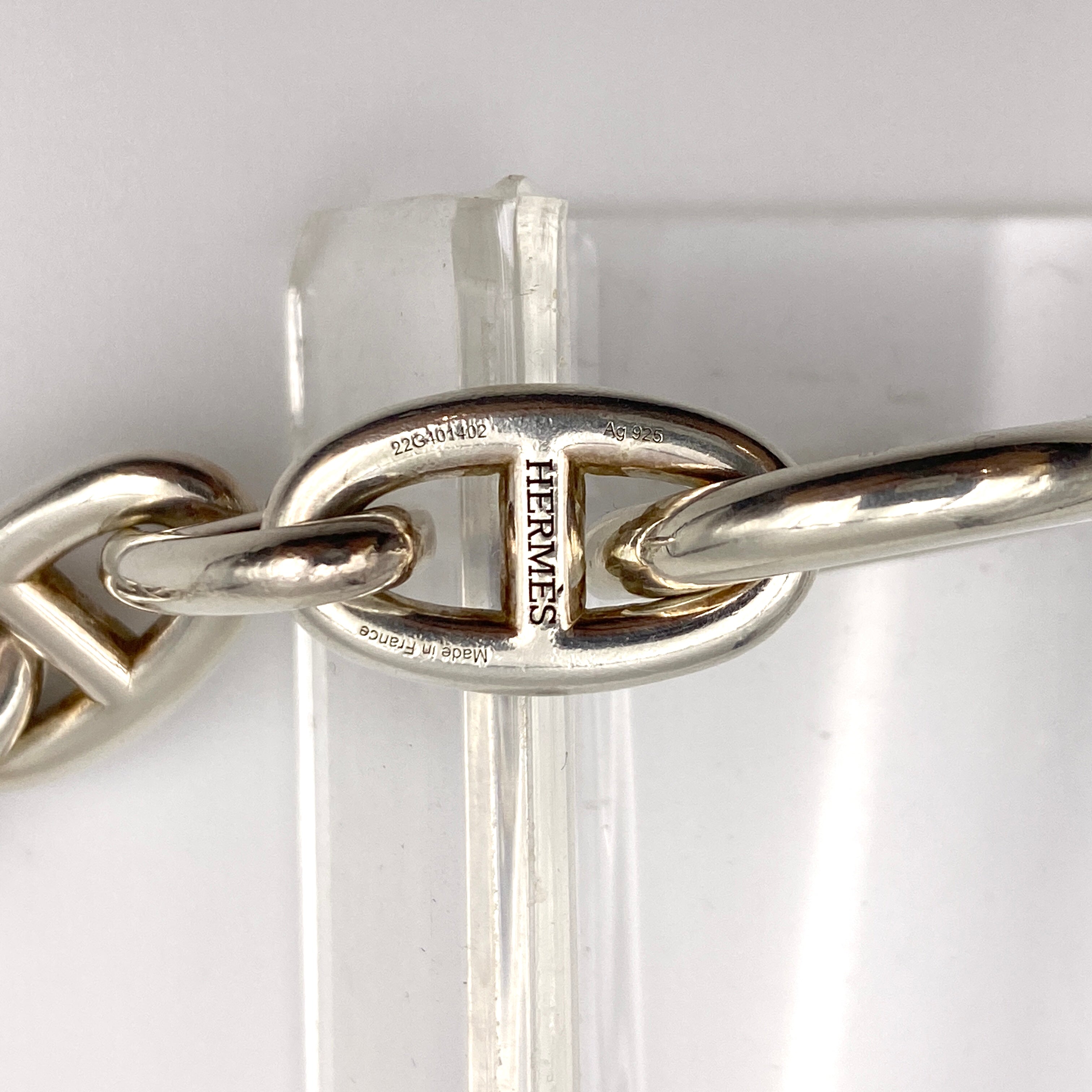 HERMES_(エルメス)_シェーヌダンクルGM _14コマ SV925_ブレスレット/バングル _中古品