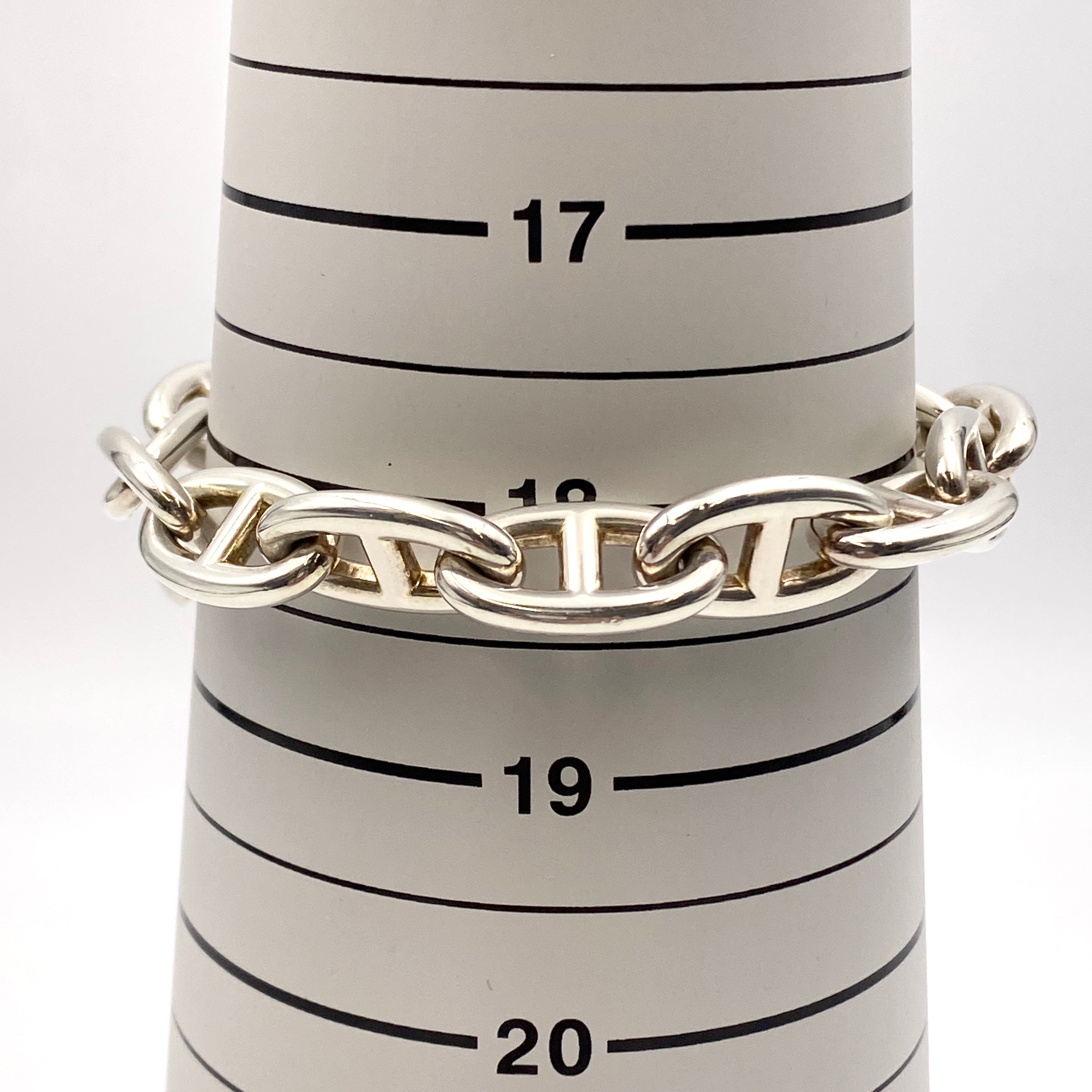 HERMES_(エルメス)_シェーヌダンクルGM _14コマ SV925_ブレスレット/バングル _中古品