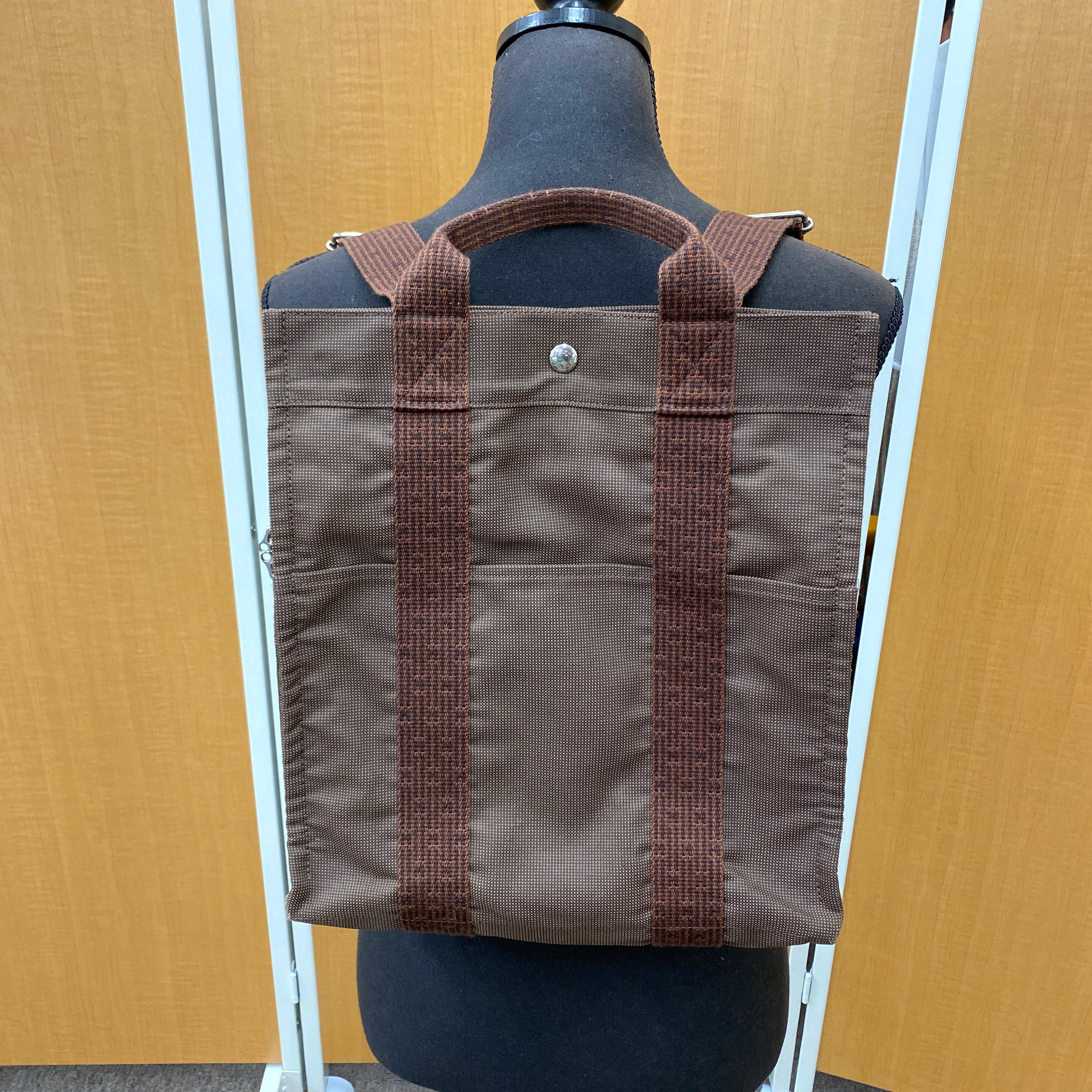 【送料無料】_ HERMES_(エルメス)_エールライン アドMM _ブラウン/SV _中古品