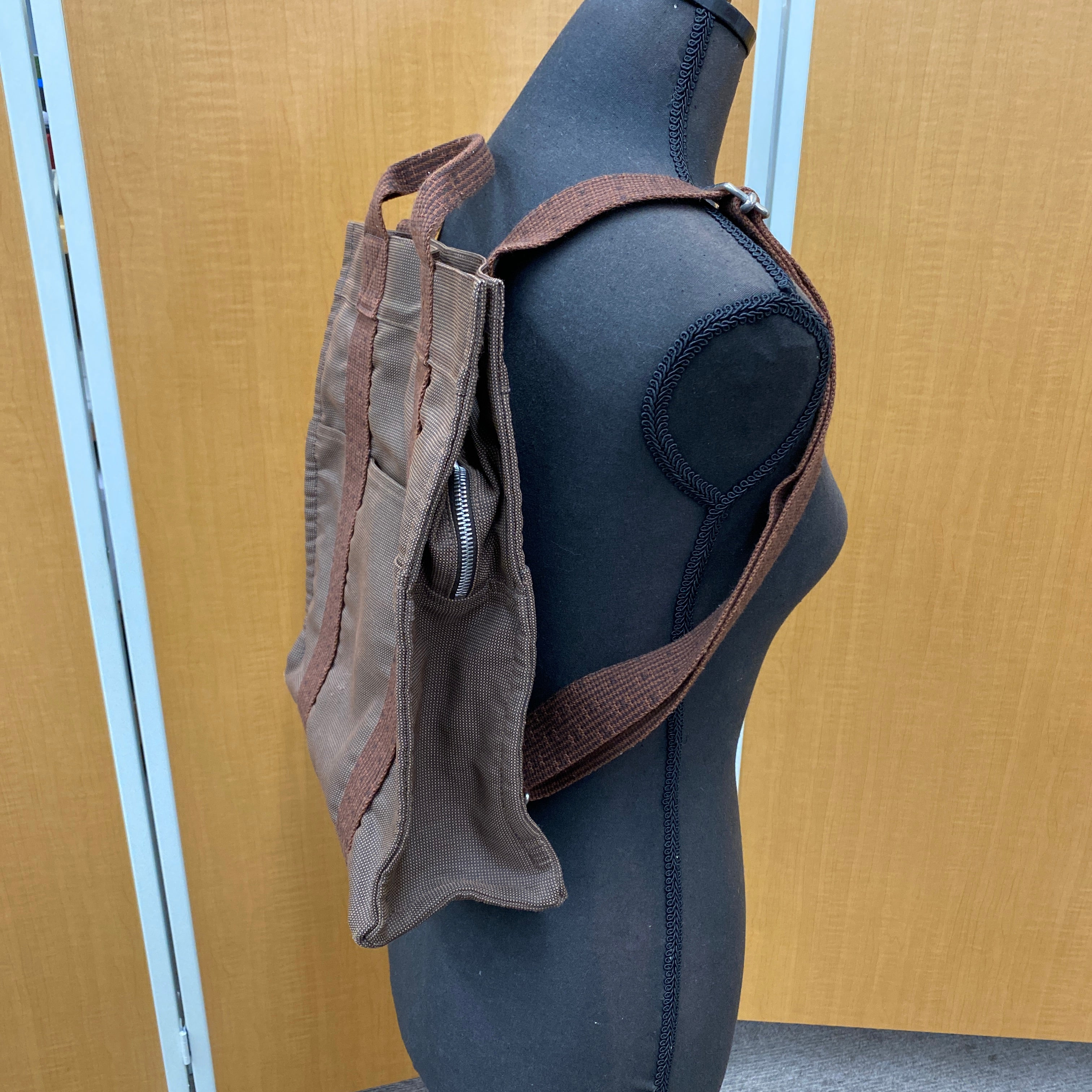 【送料無料】_ HERMES_(エルメス)_エールライン アドMM _ブラウン/SV _中古品