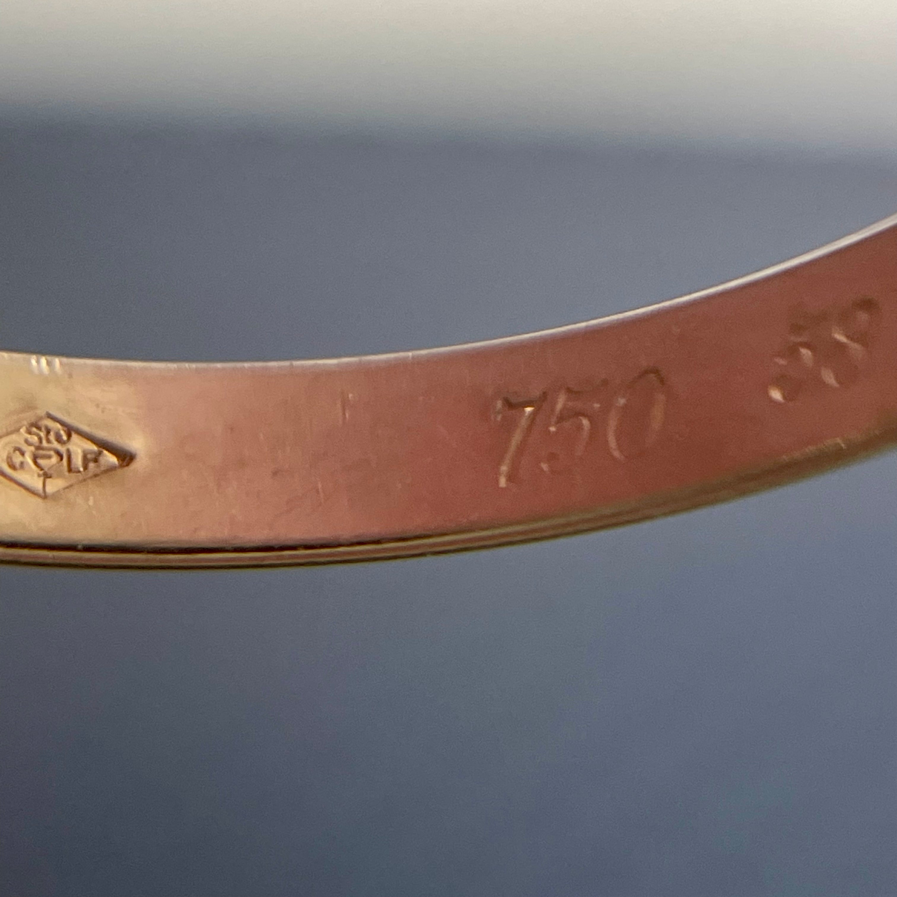 【送料無料】_Cartier_(カルティエ)_トリニティ(K18YG/PG/WG)_5連リング #58_中古品