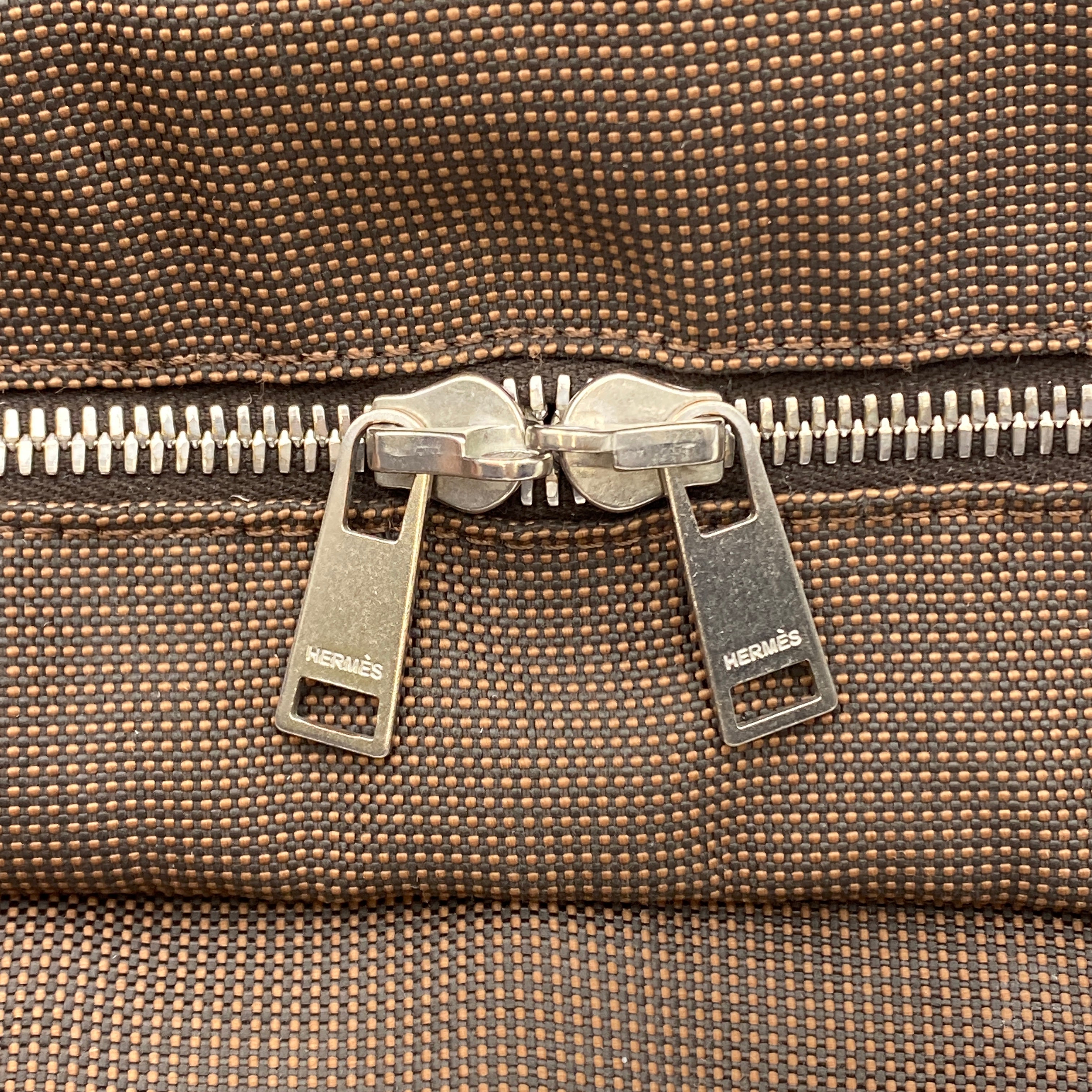 【送料無料】_ HERMES_(エルメス)_エールライン アドMM _ブラウン/SV _中古品