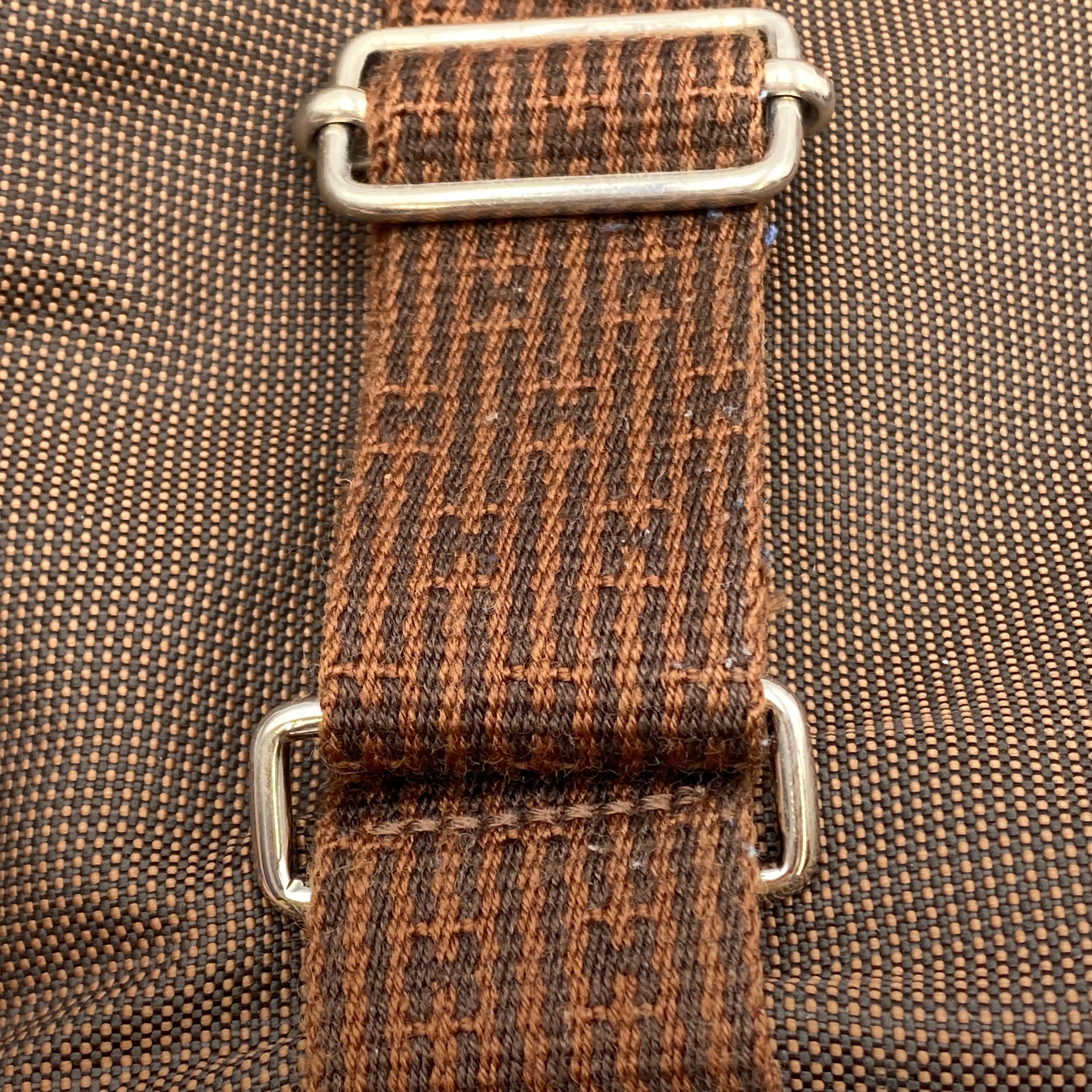 【送料無料】_ HERMES_(エルメス)_エールライン アドMM _ブラウン/SV _中古品