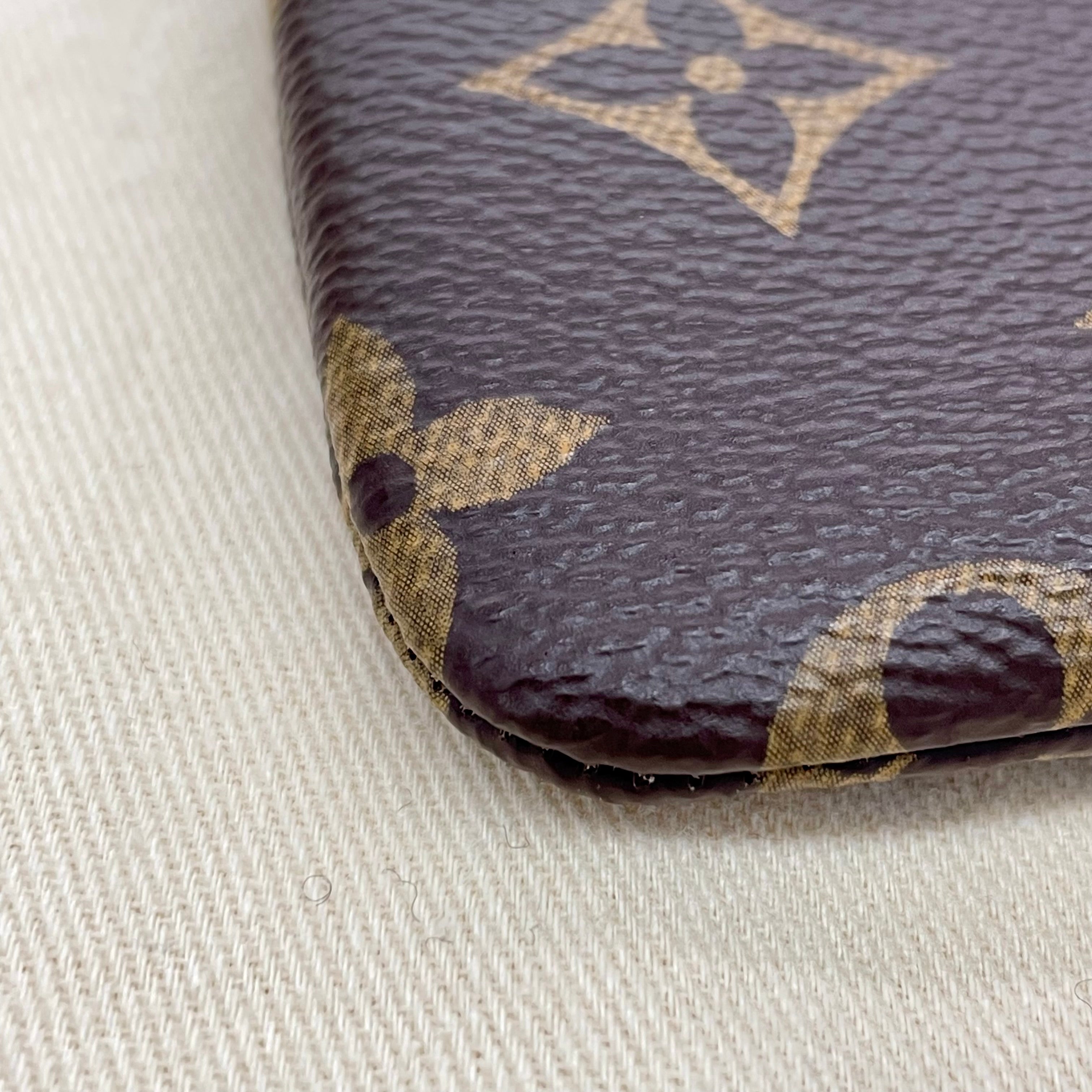 LOUIS VUITTON _(ルイヴィトン) _モノグラム カードキーケース _ポシェット・クレ M62650 _中古品