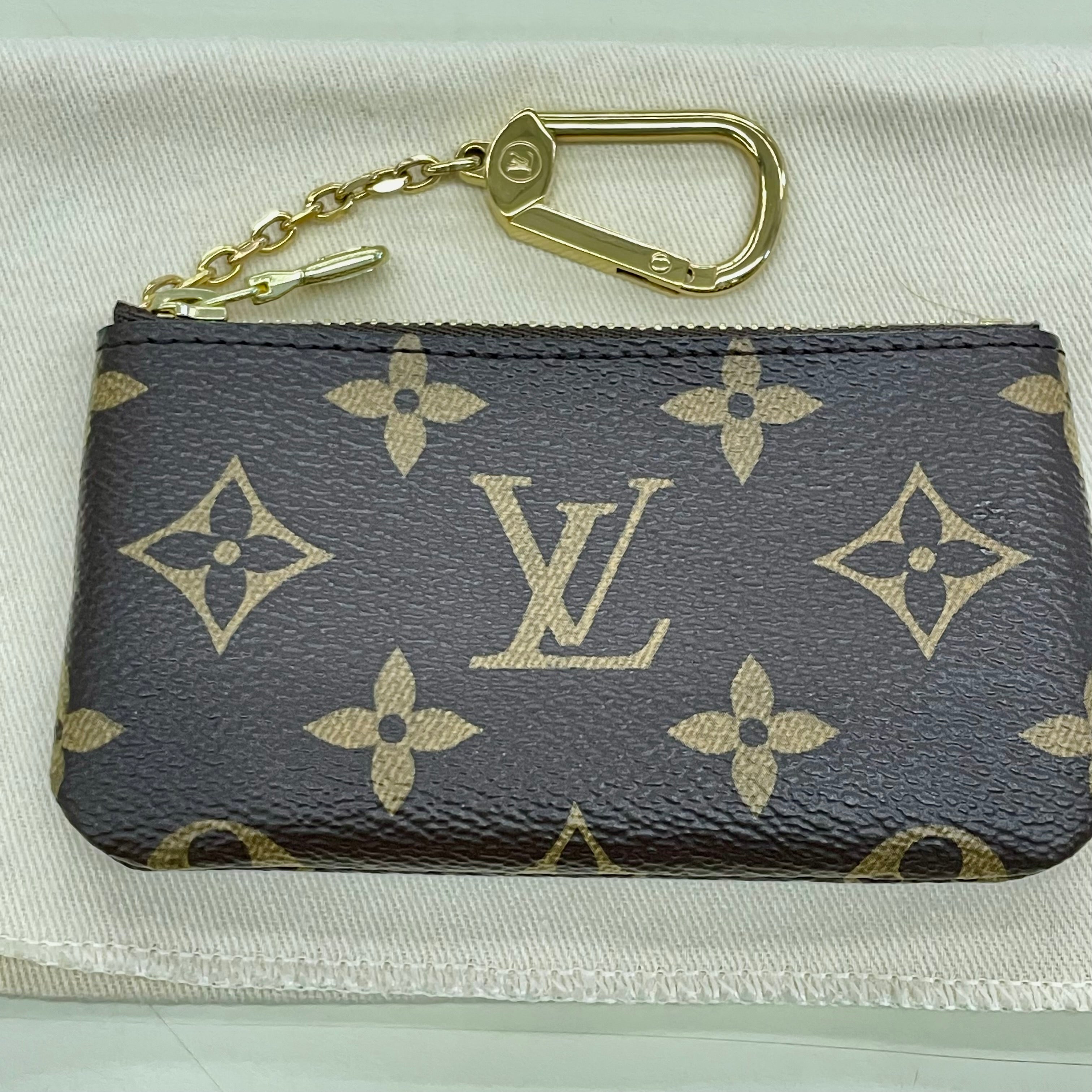 LOUIS VUITTON _(ルイヴィトン) _モノグラム カードキーケース _ポシェット・クレ M62650 _中古品