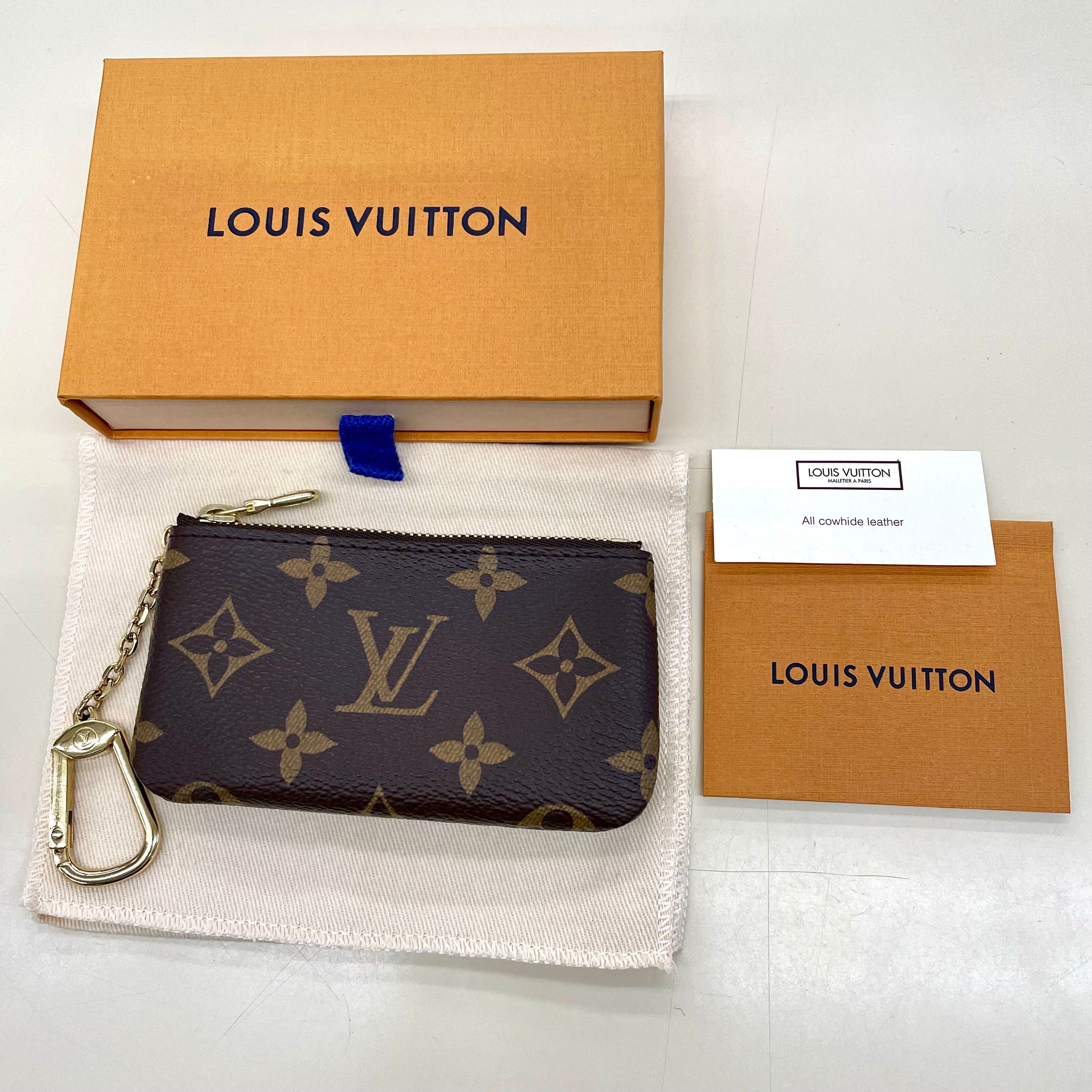 LOUIS VUITTON _(ルイヴィトン) _モノグラム カードキーケース _ポシェット・クレ M62650 _中古品