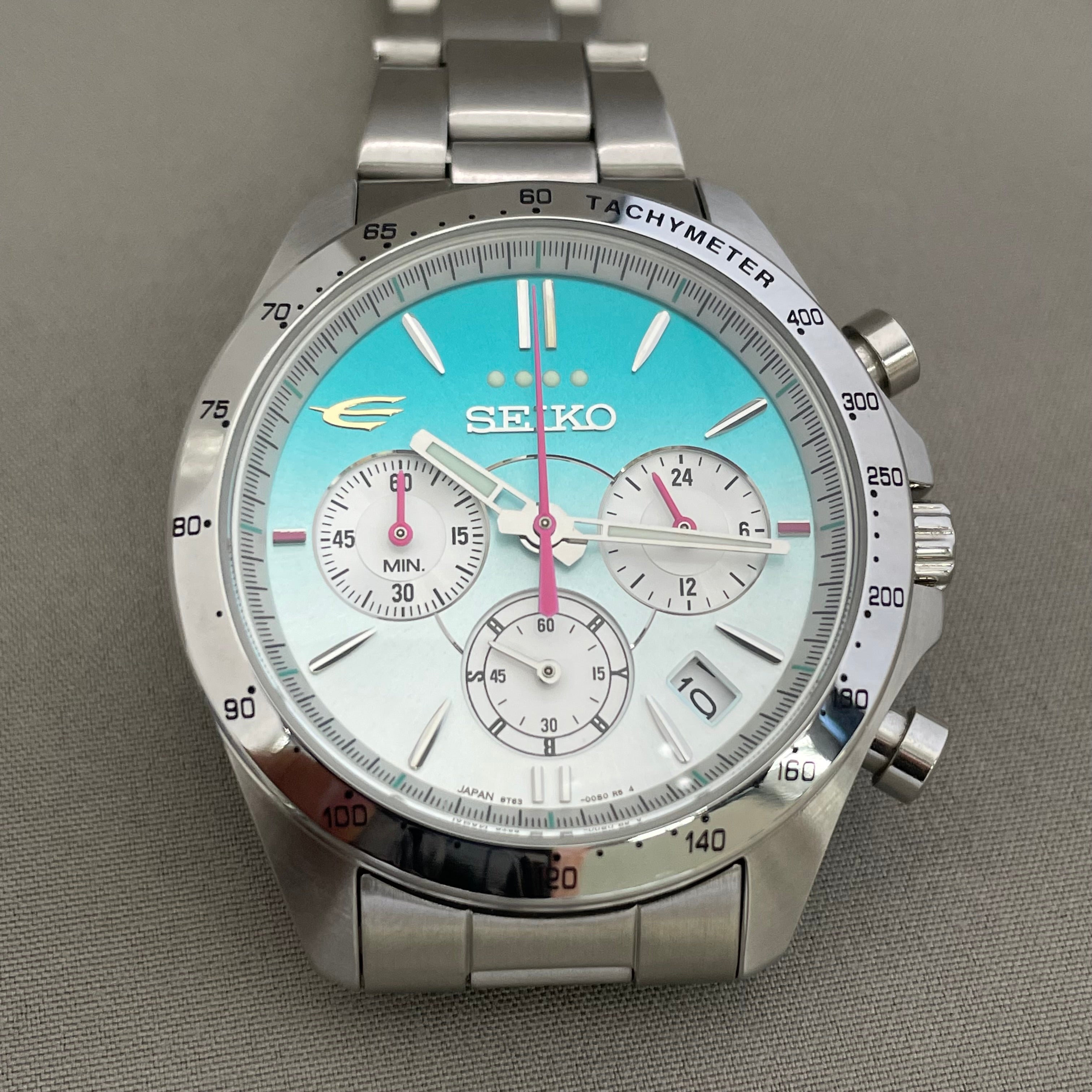 【送料無料】_SEIKO _(セイコー) _E5系はやぶさ10周年記念ウォッチ_ 8T63-00R0 5000本限定 腕時計 _中古品