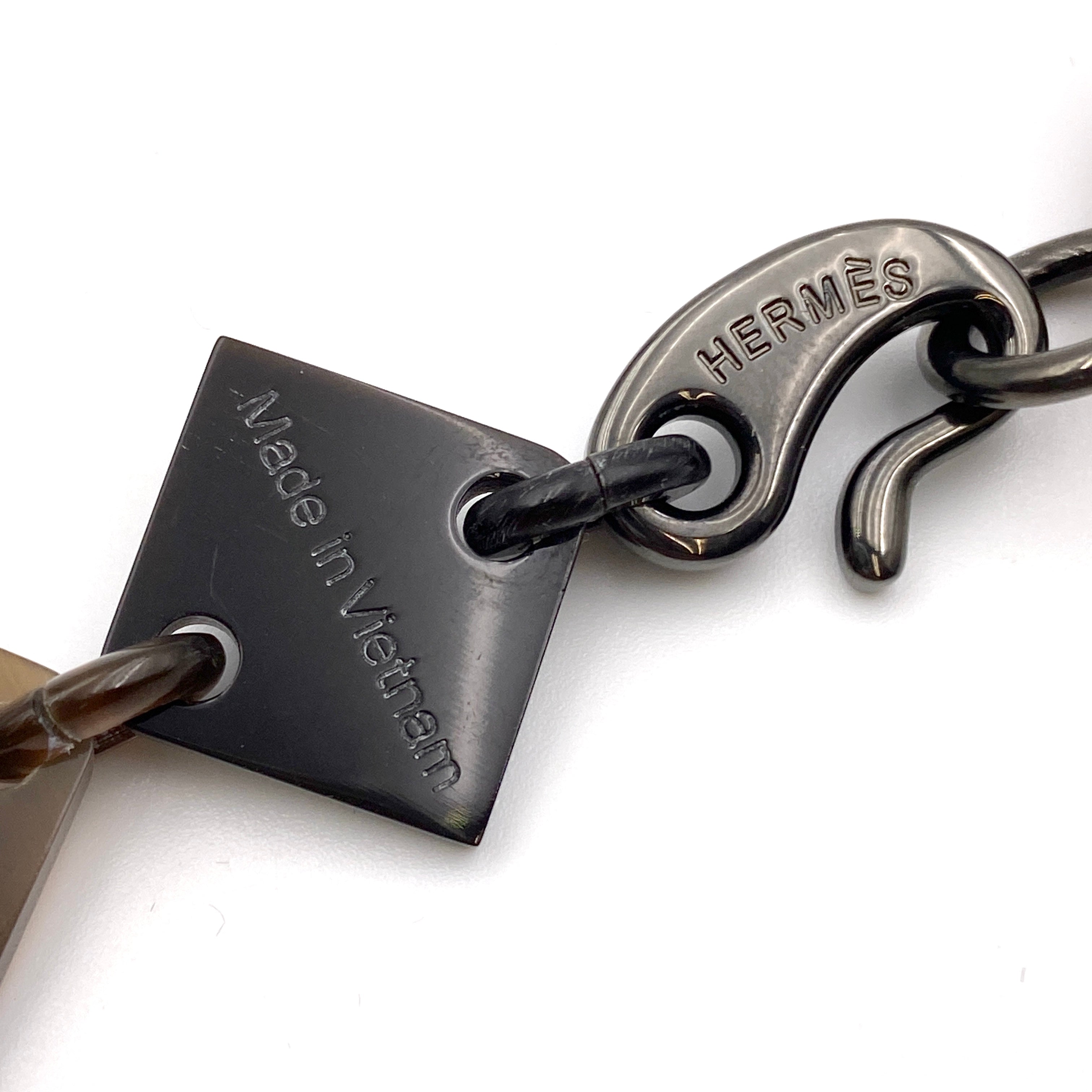 HERMES_(エルメス)_DIVAバッファローホーン _ロングネックレス_中古品