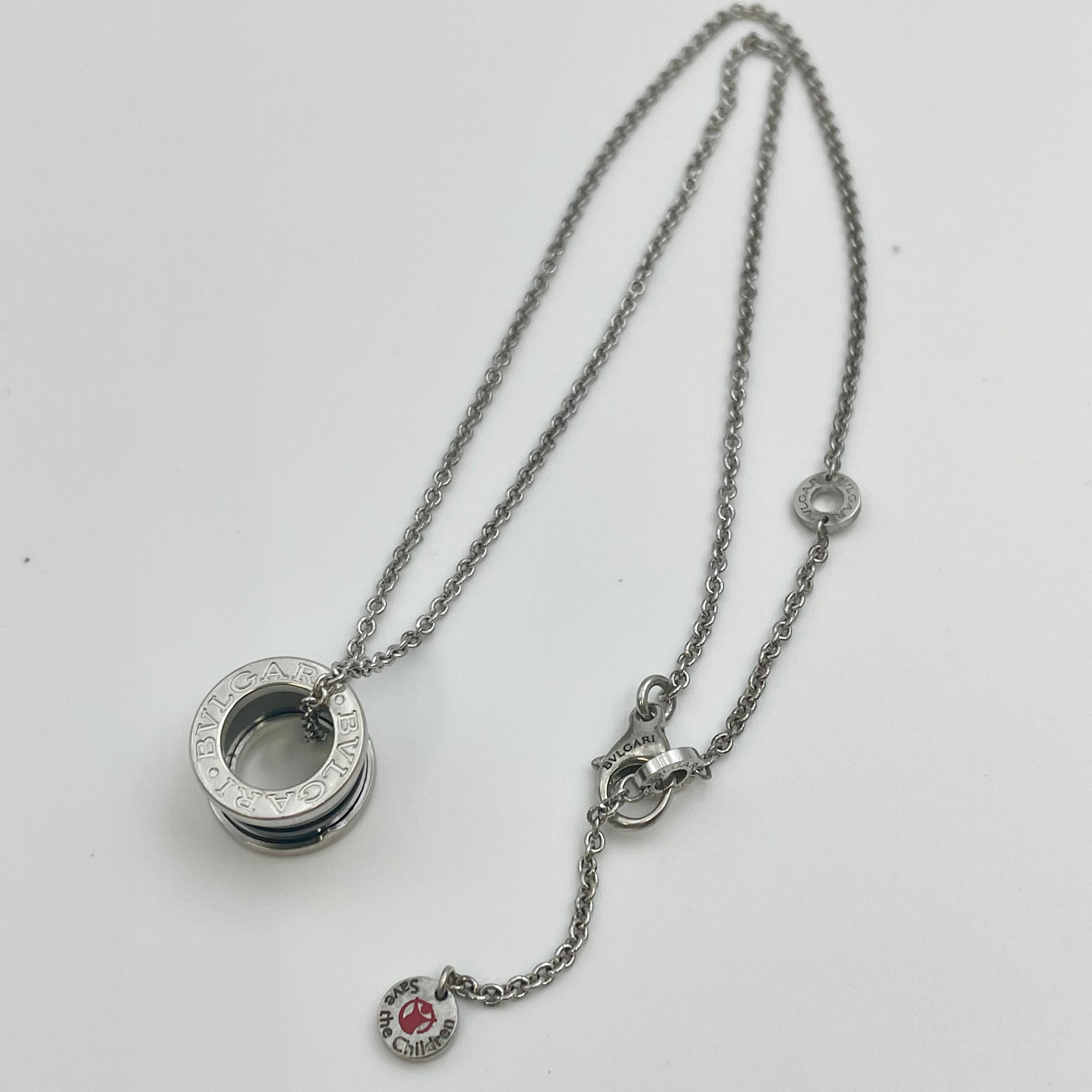 【送料無料】_BVLGARI_(ブルガリ)_ セーブ・ザ・チルドレン _ネックレス_中古品